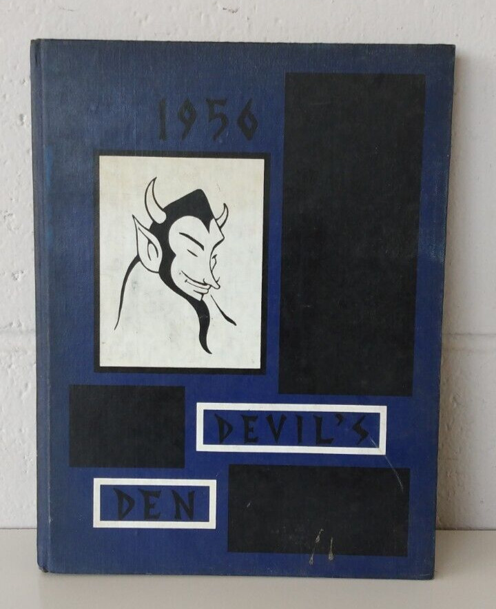 DEVILS DEN CLAY COUNTY FLORIDA GREEN COVE SPRINGS 1956 HIGH SCHOOL YEARBOOK