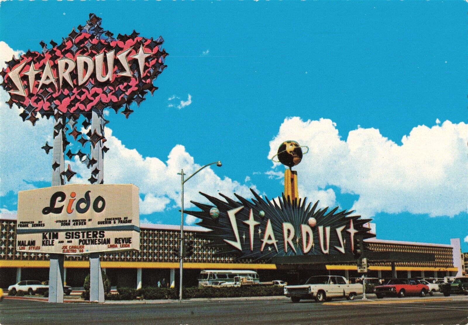 Stardust Hotel Las Vegas NV Nevada Continental c1960\'s Postcard C46