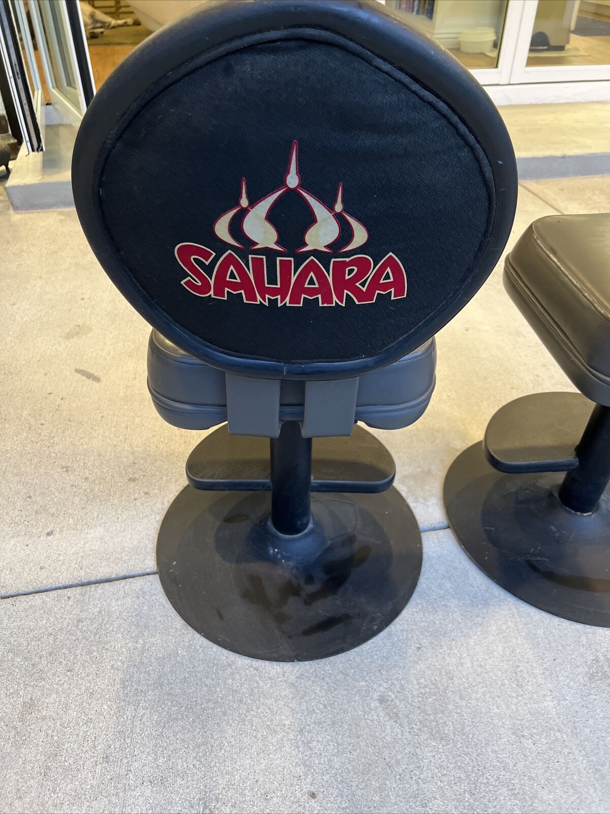 Vintage Sahara Casino Slot Machine Chair