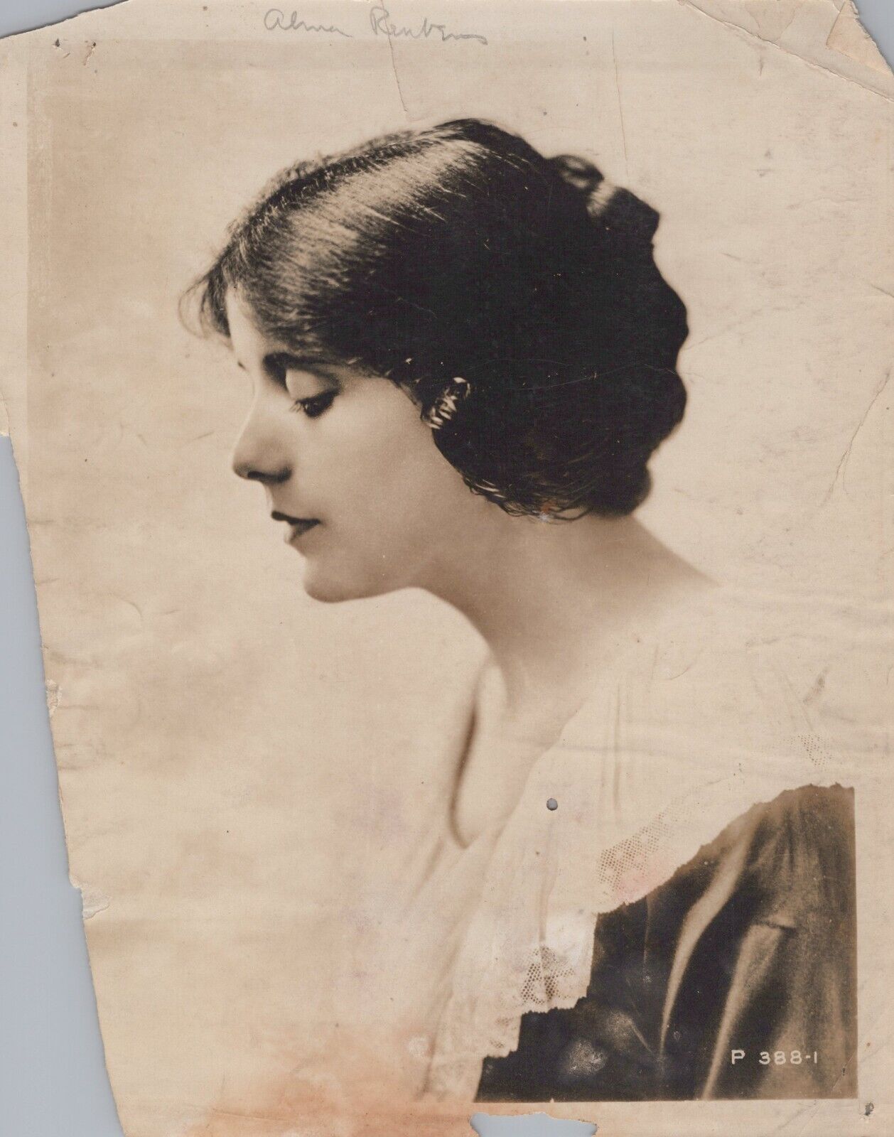 Alma Rubens (1920s)❤️ Hollywood Beauty Rare Vintage Silent Film Photo K 510