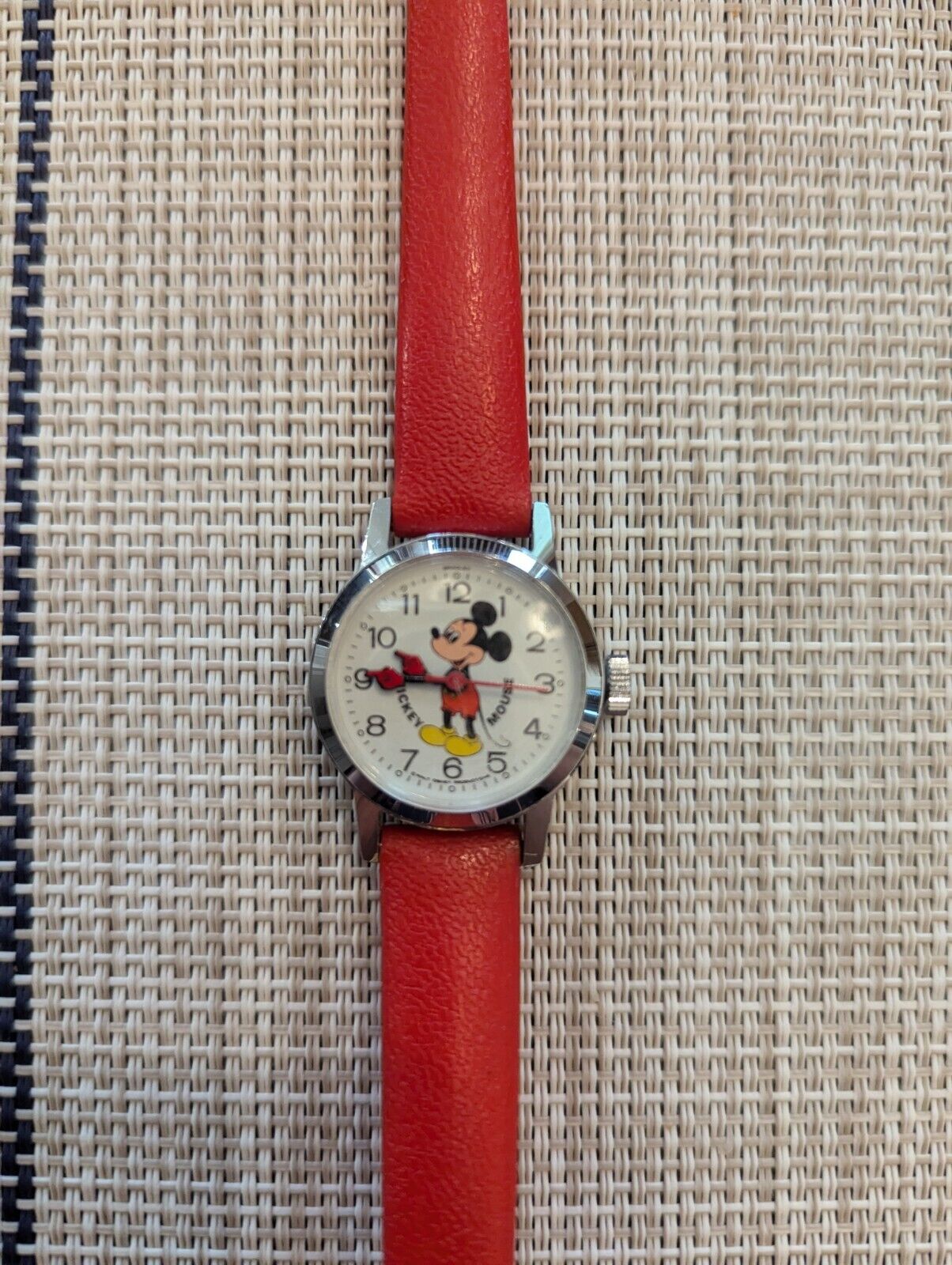 1970's Vintage Bradley Mickey Mouse Watch 
