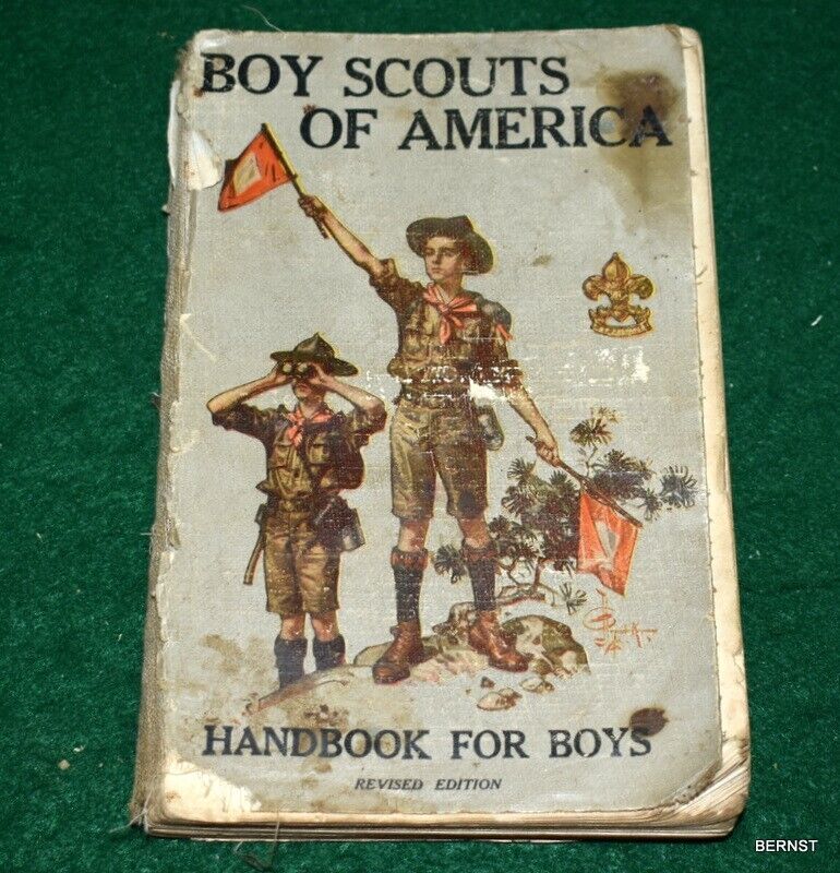 BOY SCOUT - 1915 HANDBOOK FOR BOYS - 13th EDITION