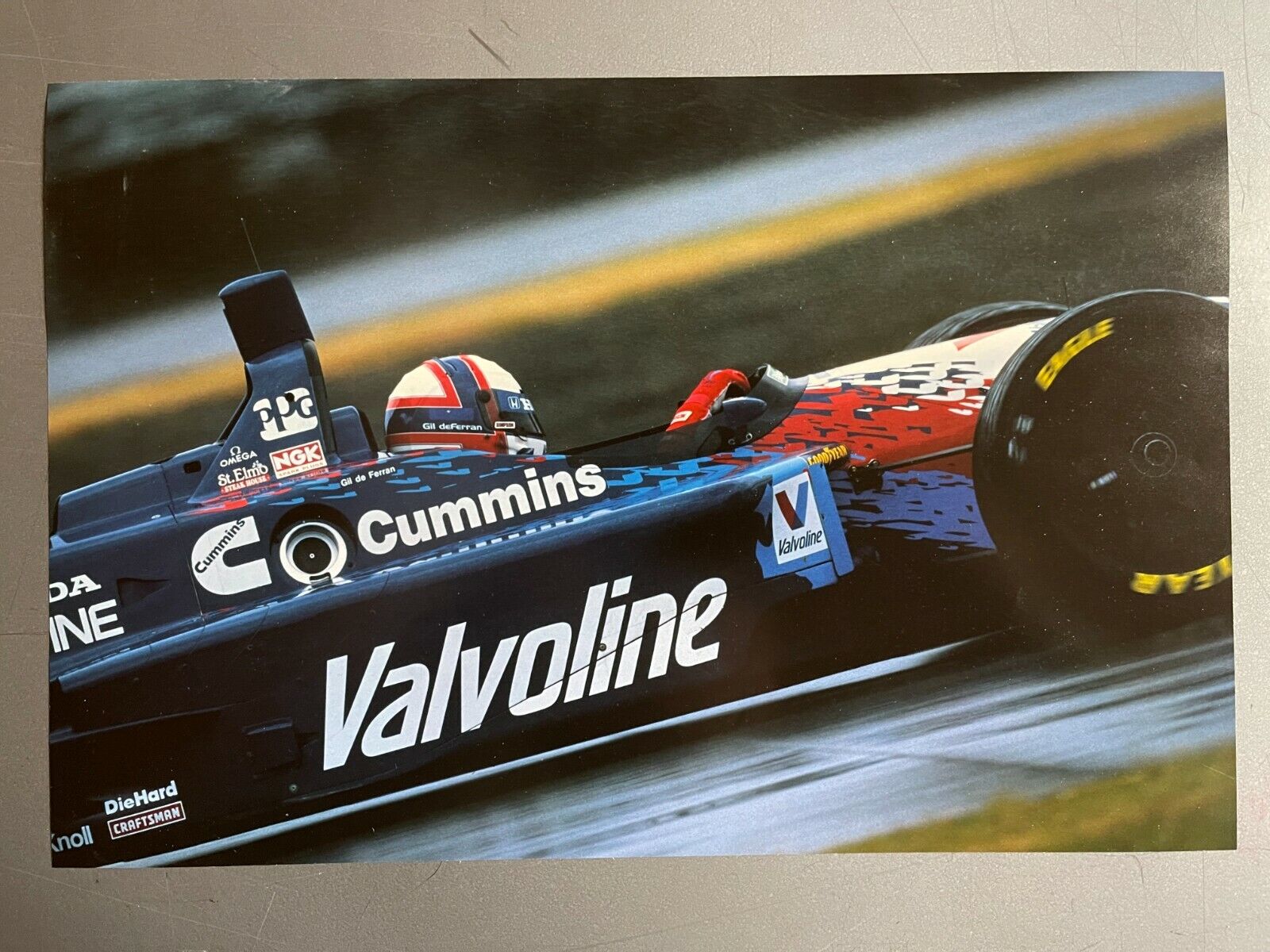 2000 Valvoline CART Indy Car Print Picture Poster RARE Awesome L@@K