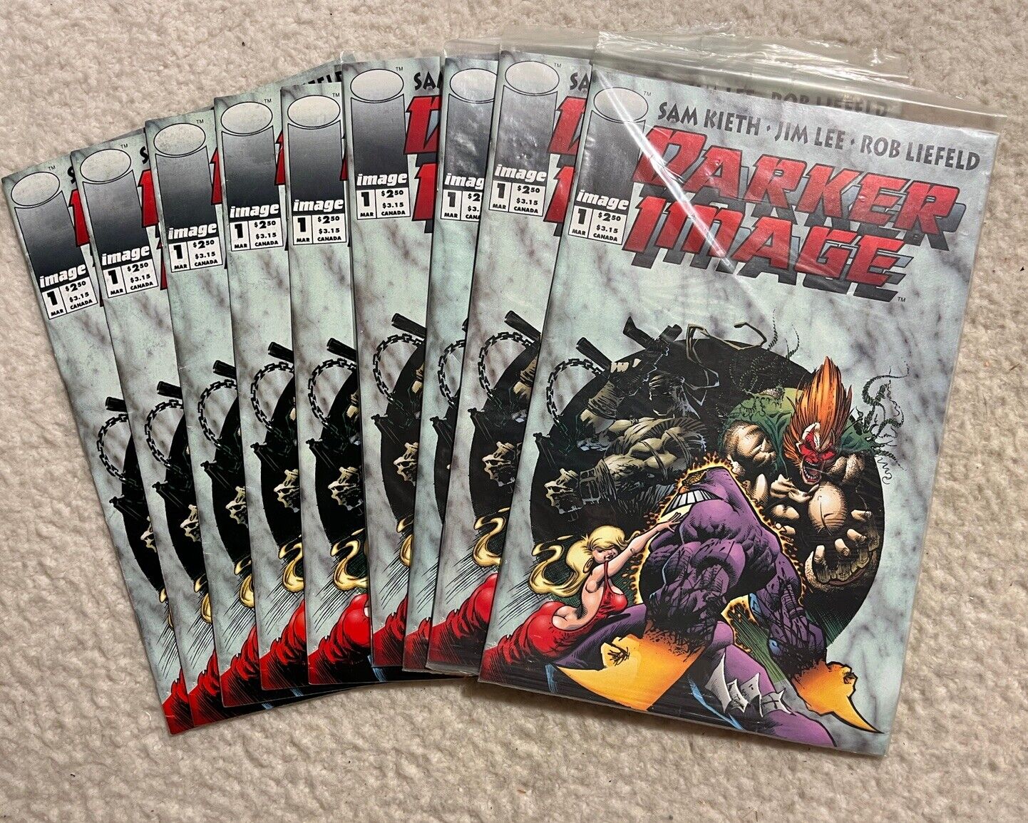 Darker Image #1 Lot Of 9 Warehouse Find First App Of Maxx Deathblow Bloodwulf