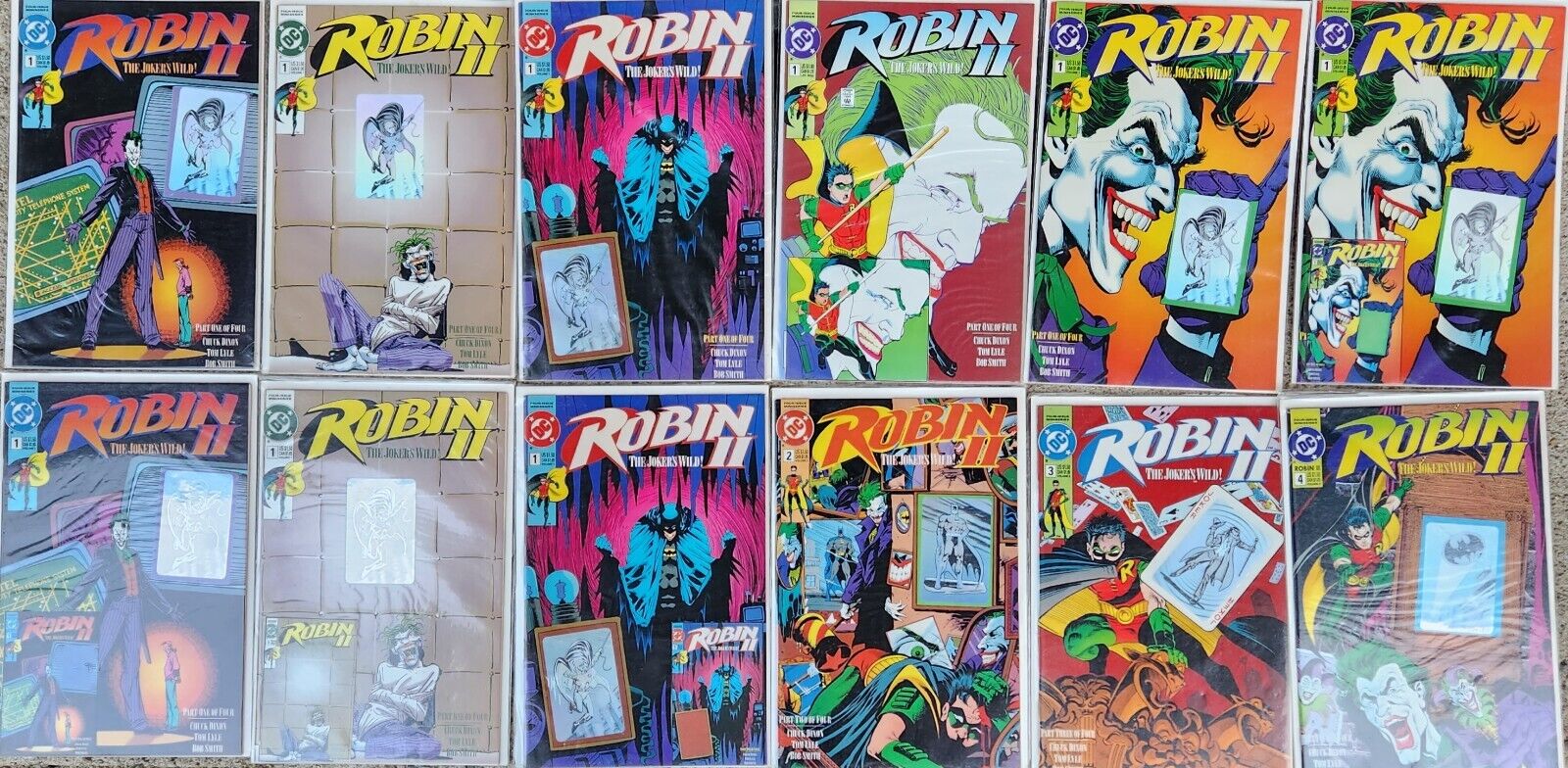 Robin II The Jokers Wild 1-4 (9 #1s)  Submit Offers