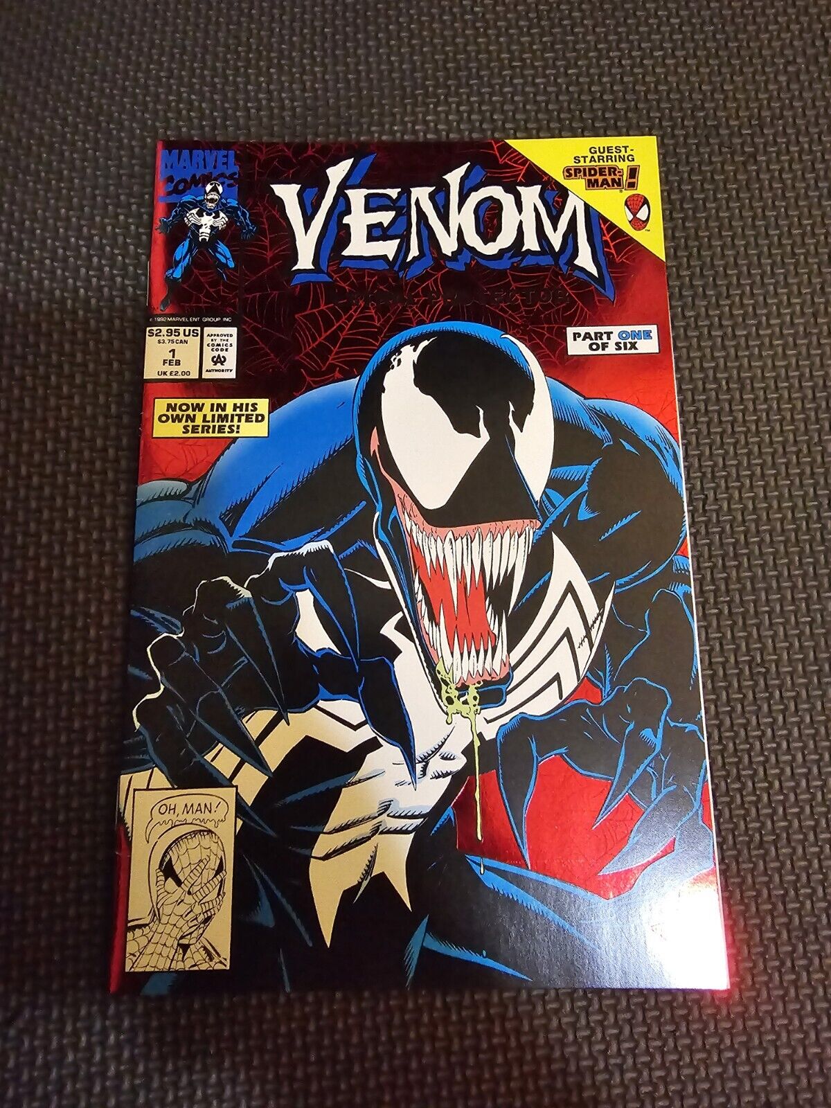 Venom Lethal Protector (1993) Complete Set Issues #1-6 Marvel Comics VF/NM