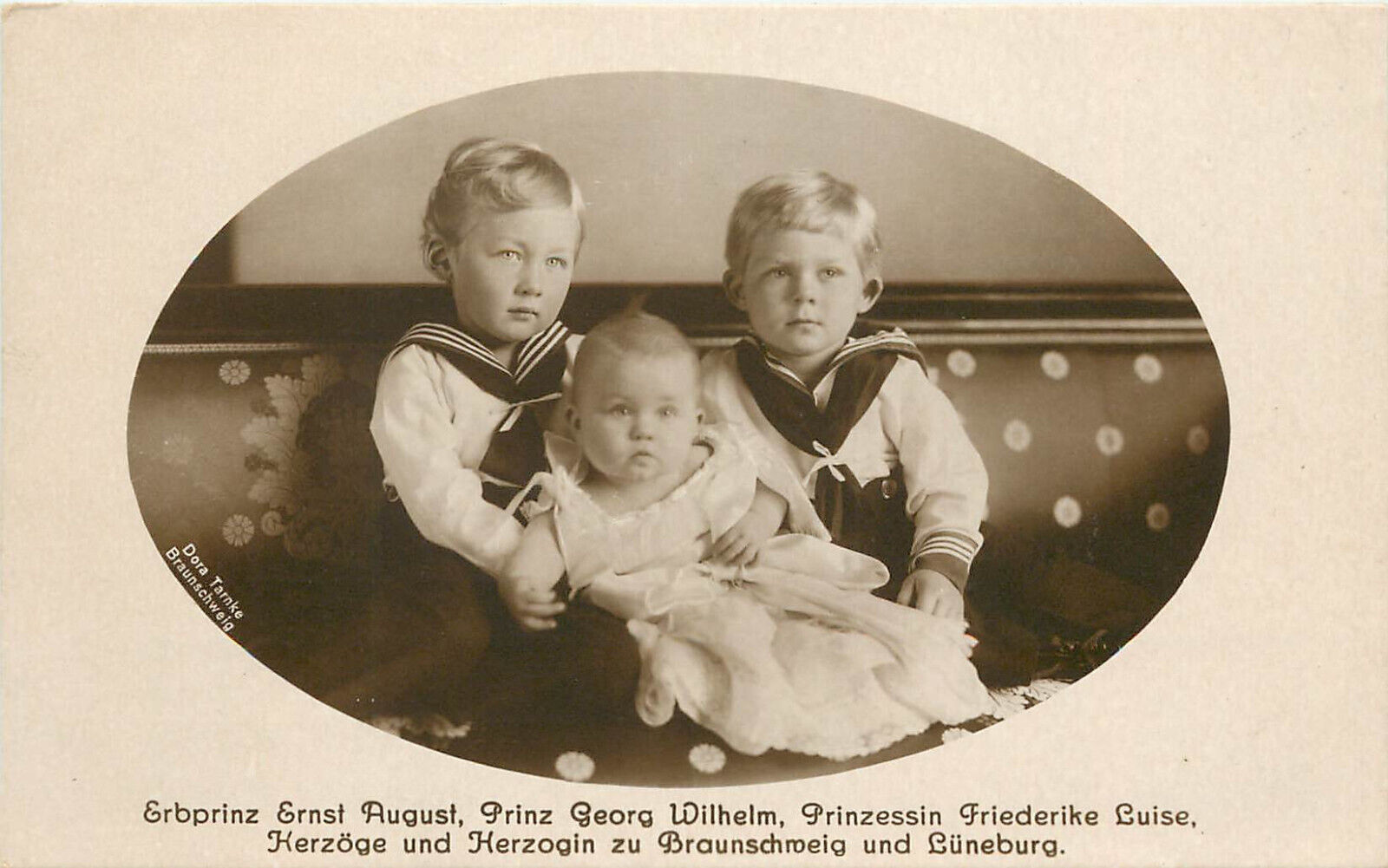 RPPC Prinz Ernst August, Georg Wilhelm, Prinzessin Friederike Luise Braunschweig