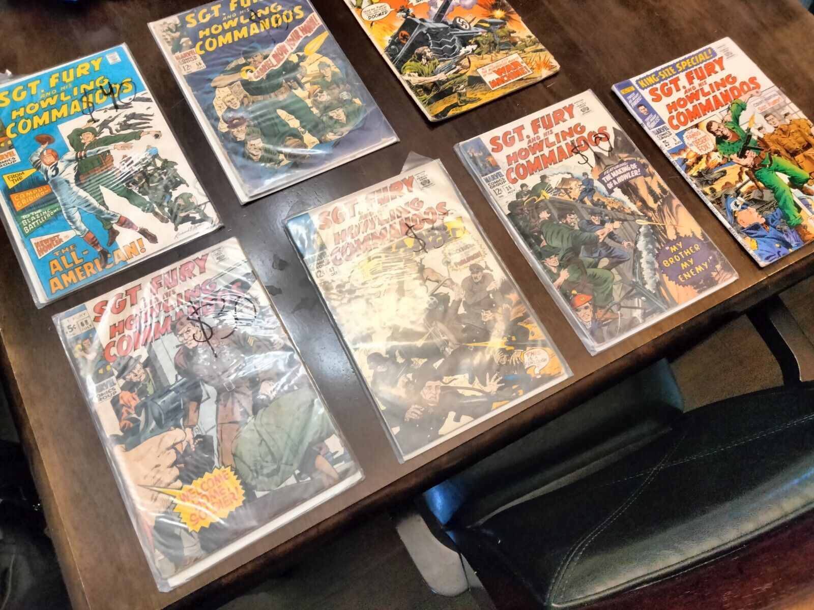 Sargent Fury And His Howling Commandos Comic Books