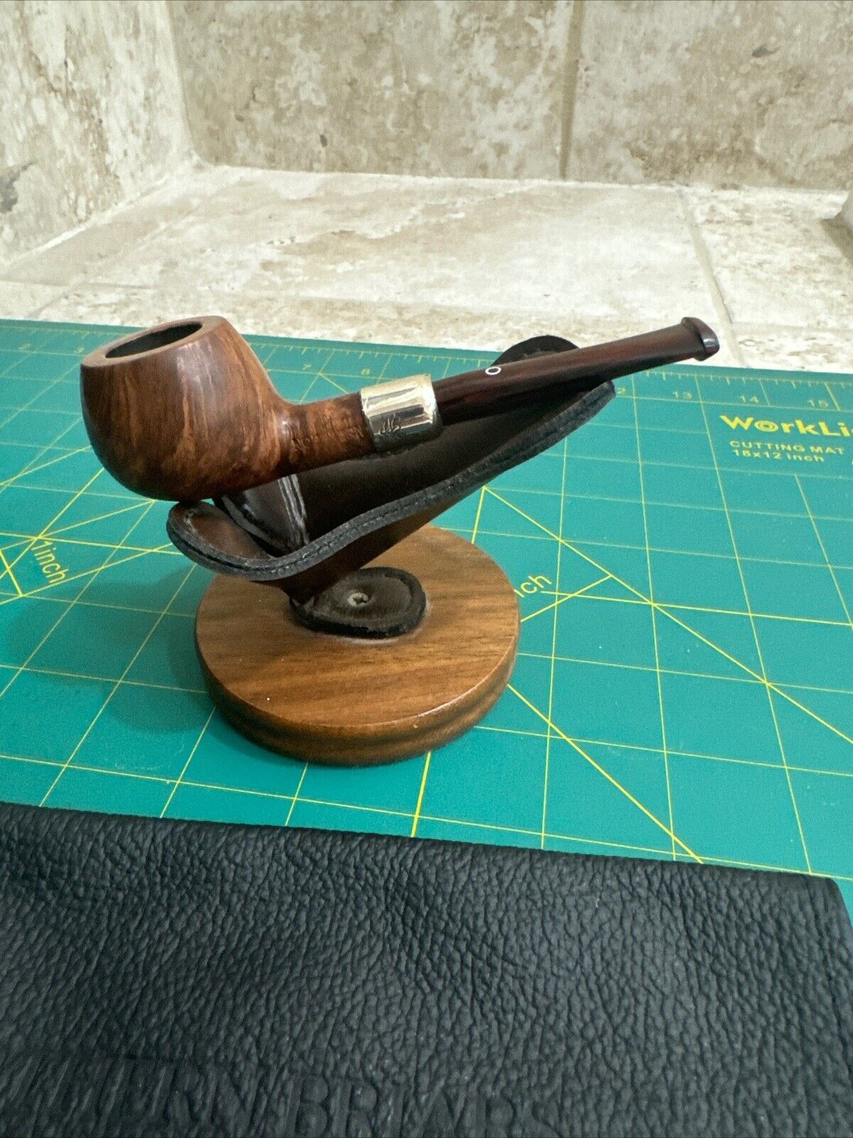 Norther Briars Tobacco Pipe Military Mount Possibly Smoked Nose Warmer