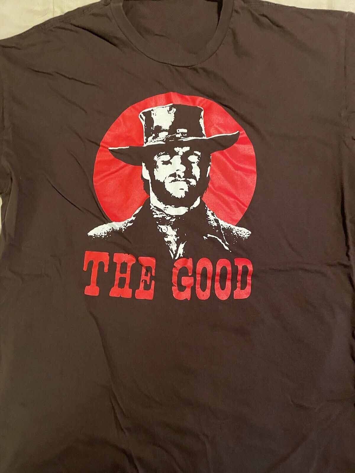 The Good Clint Eastwood Shirt Short Sleeve Black Mens Unisex S-2345XL