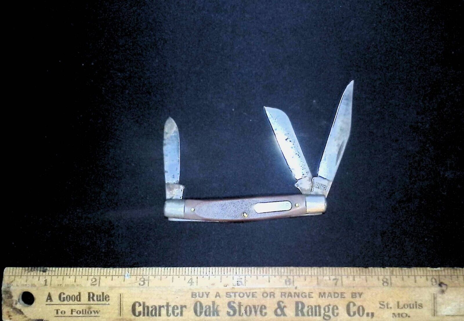 Schrade Old Timer 340T Three Blade Pocket Knife U.S.A.