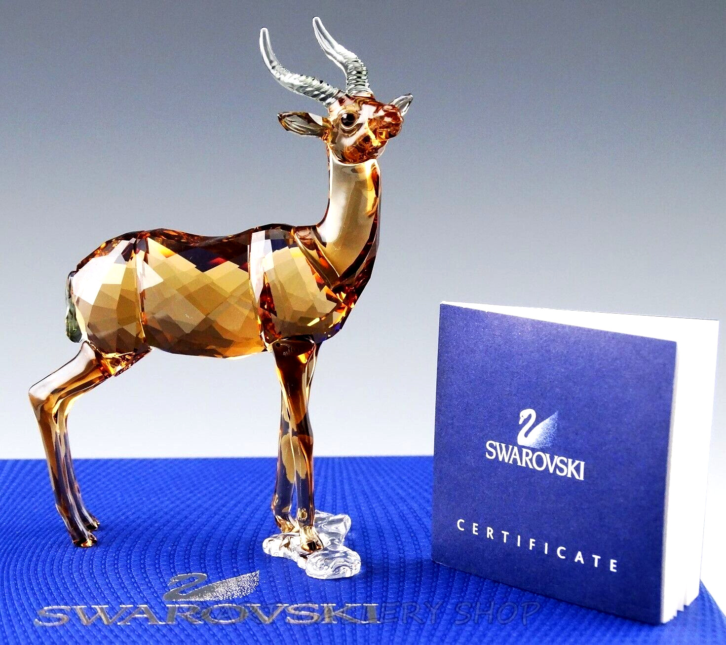 Swarovski Austria Crystal Figurine #5301551 GAZELLE SCS 2018 Mint Box & COA