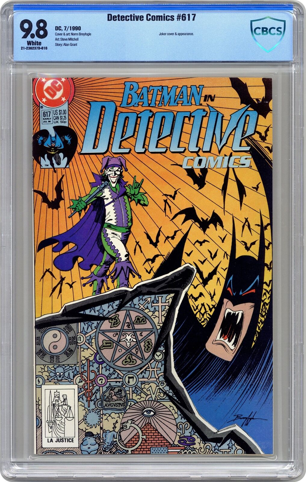 Detective Comics #617 CBCS 9.8 1990 21-236237D-016