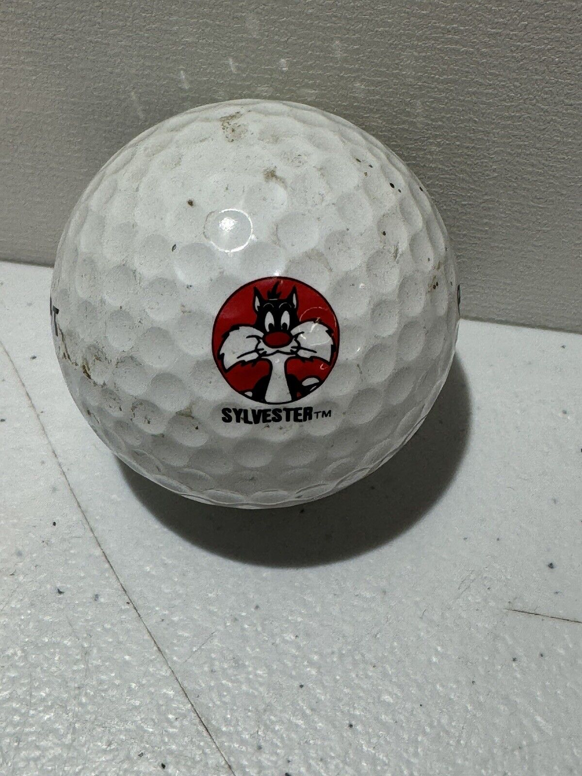 Sylvester Logo Golf Ball (1) Bridgestone Precept Pre-Owned