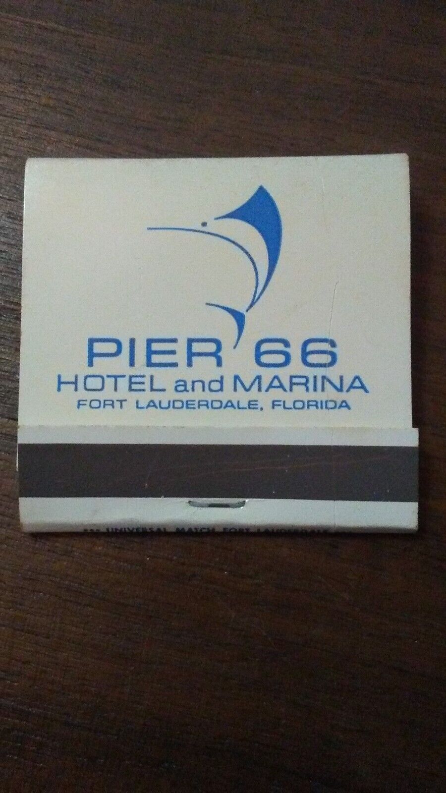 Vintage Pier 66 Hotel & Marina Fort Lauderdale, FL Matches Matchbook