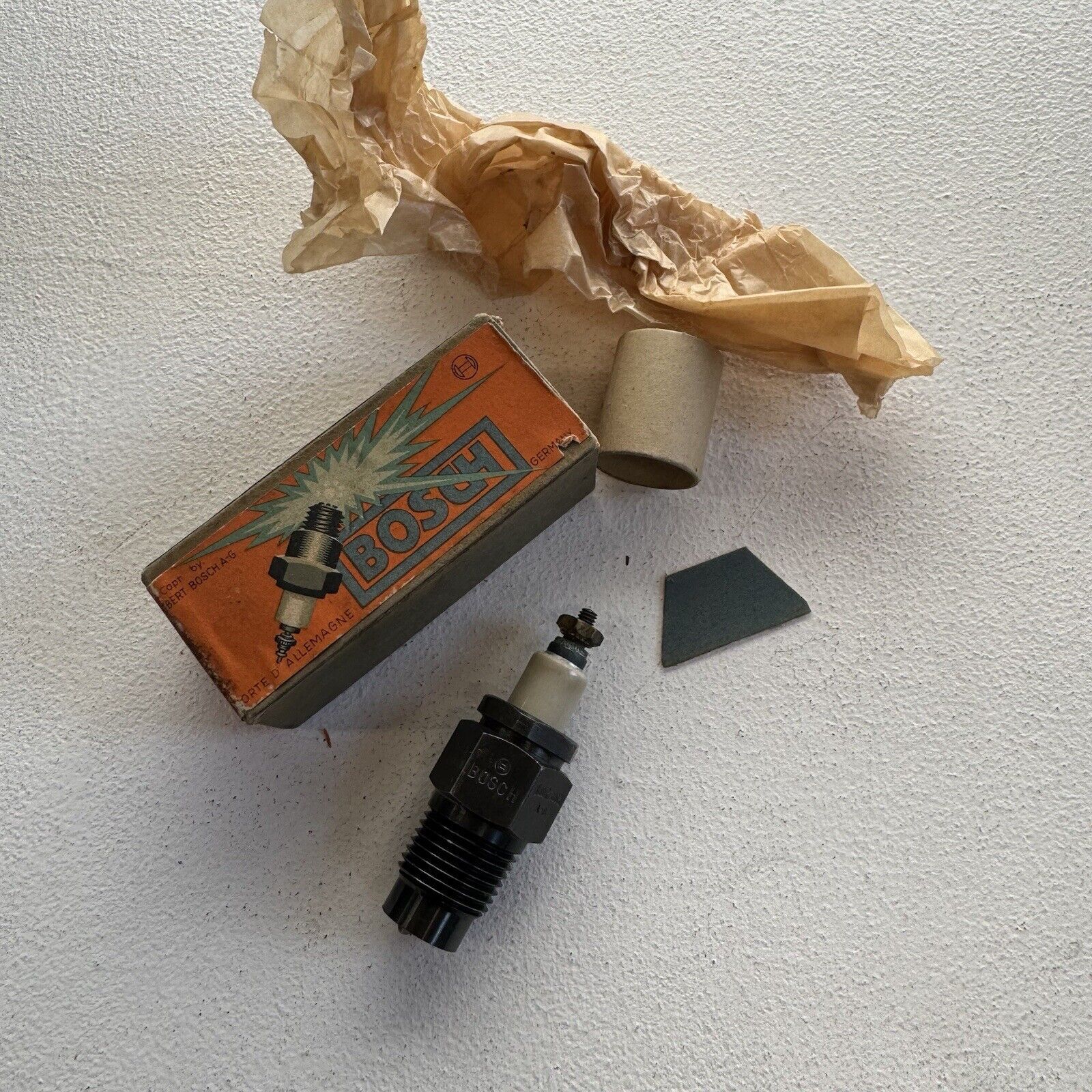 Vintage Bosch Spark Plug Pyro-Action DZ 10/14 Germany