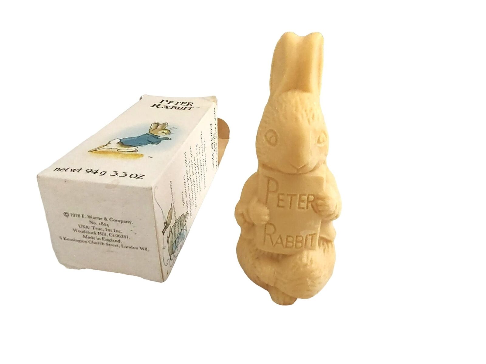 Peter Rabbit Crabtree and Evelyn Soap Orig Box 1978 Beatrix Potter 94 G 3.3 oz