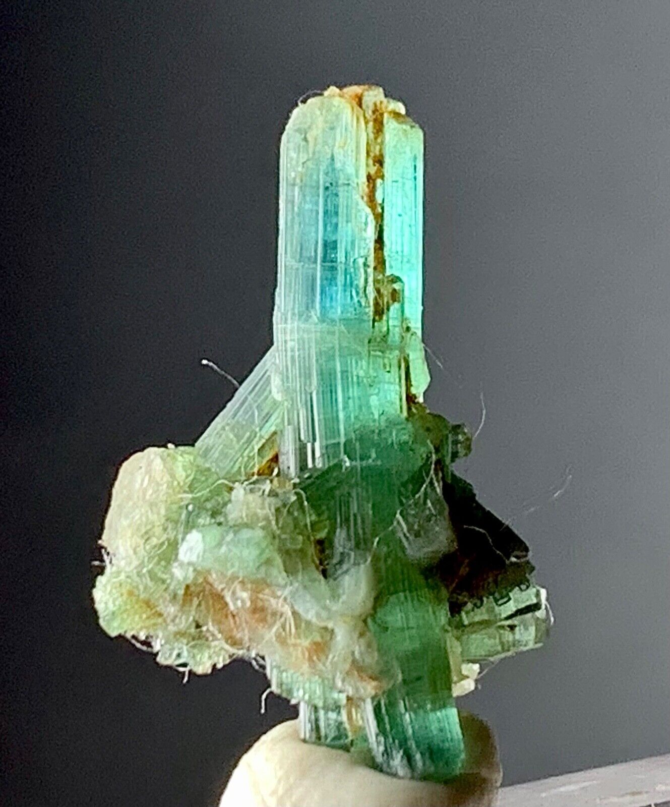 11 Carat Tourmaline Crystal Specimen From Afghanistan