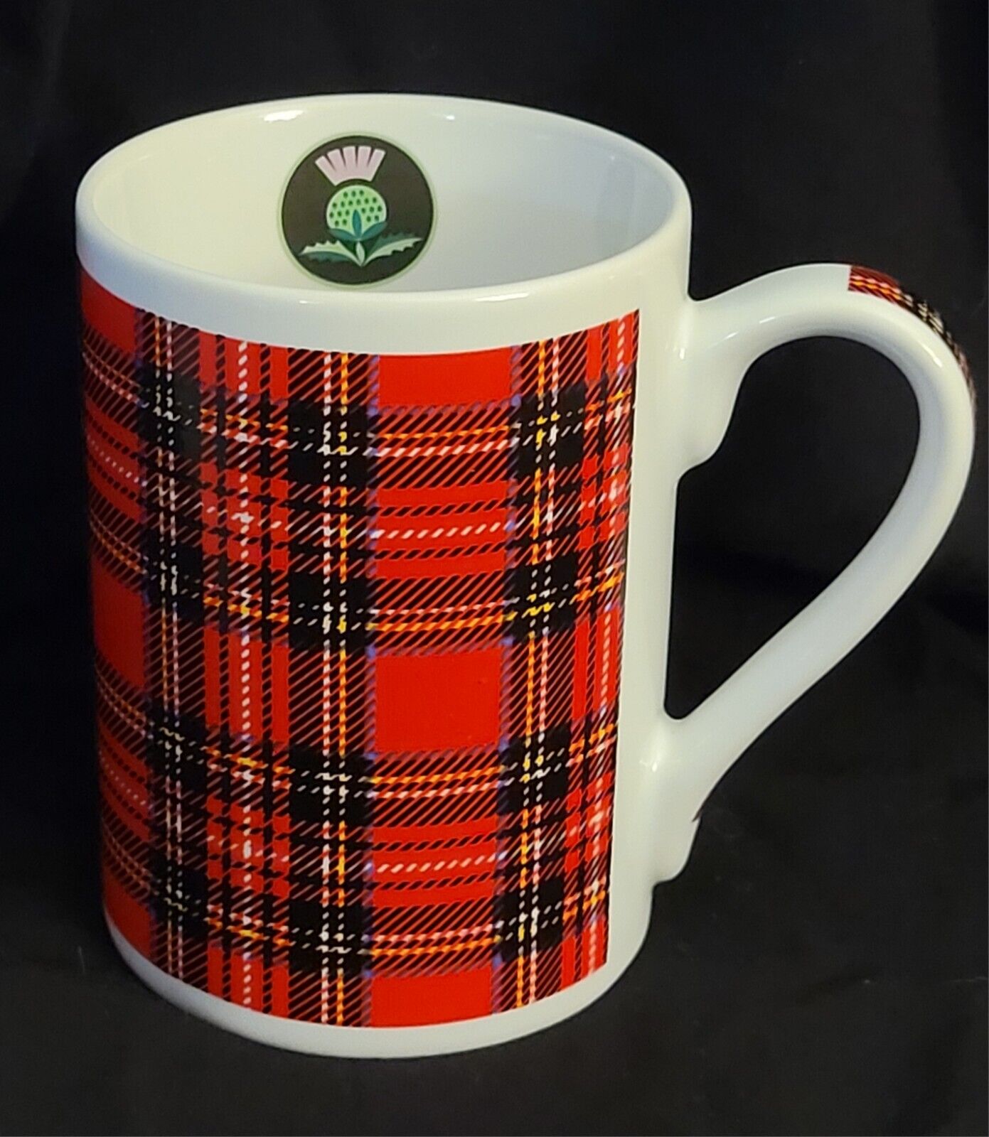 World Of Tartan Mug Royal Stewart Tartan Coffee Tea 2000s Vintage China Scotland