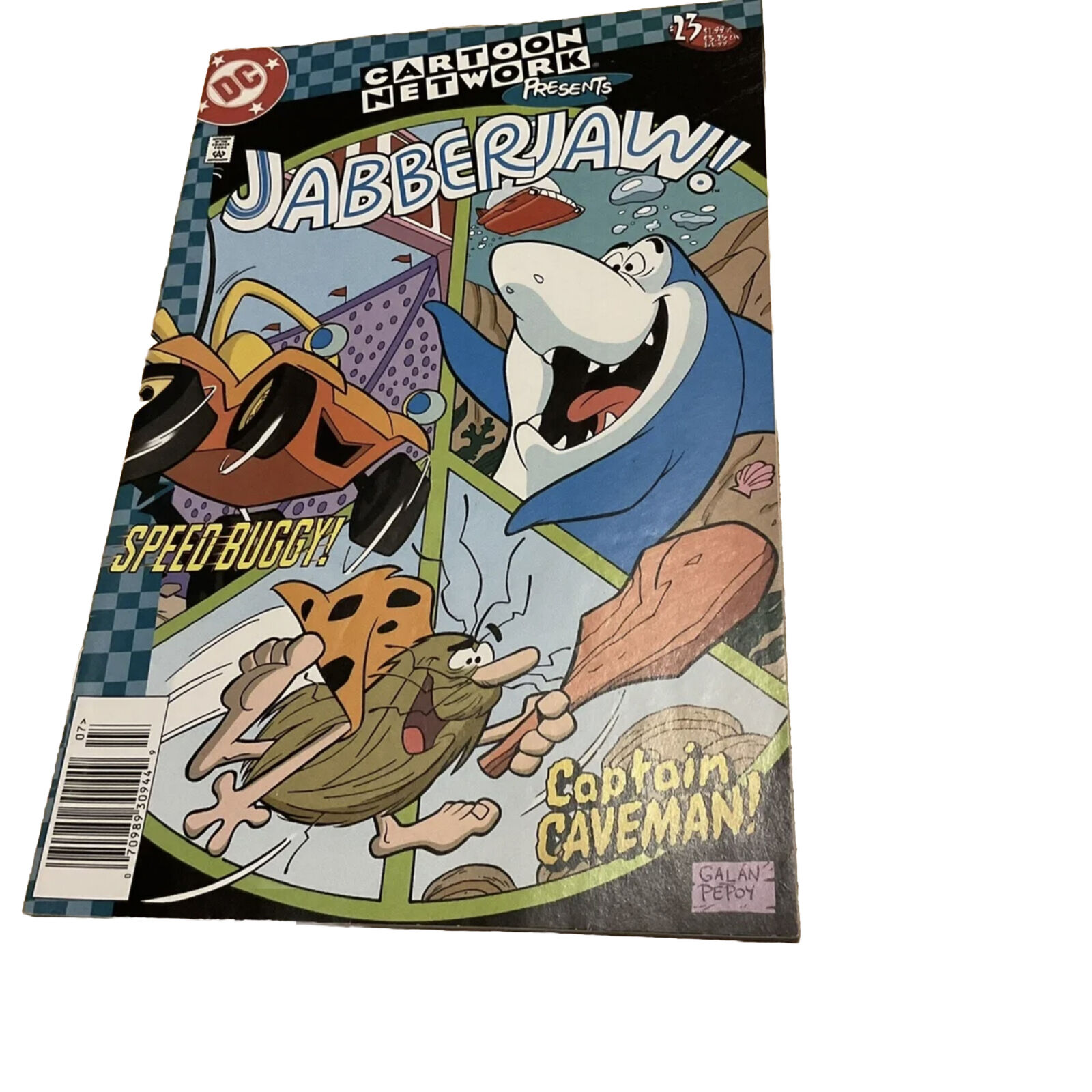 Cartoon Network Presents Jabberjaw Speed Buggy Captain Caveman #23 (DC 1999)