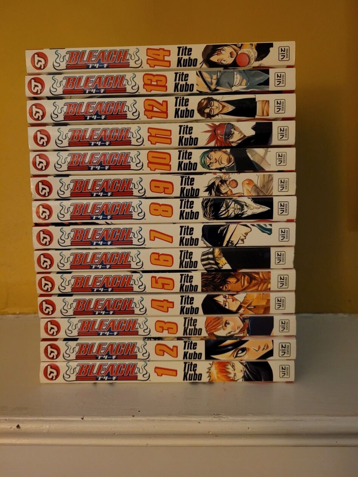 Viz Media Bleach Manga Volumes 1-14 English Tite Kubo 