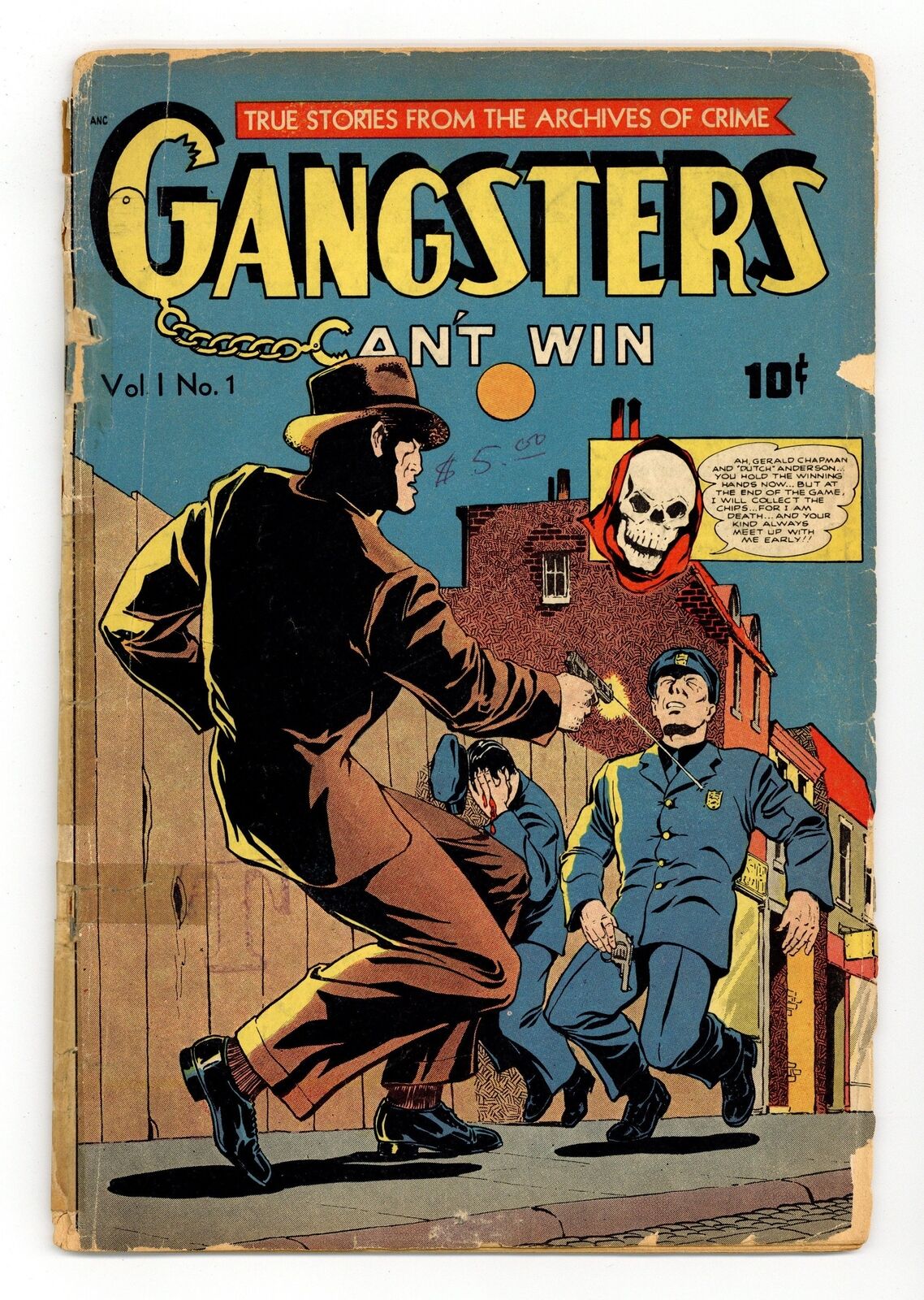 Gangsters Can't Win #1 FR 1.0 1948