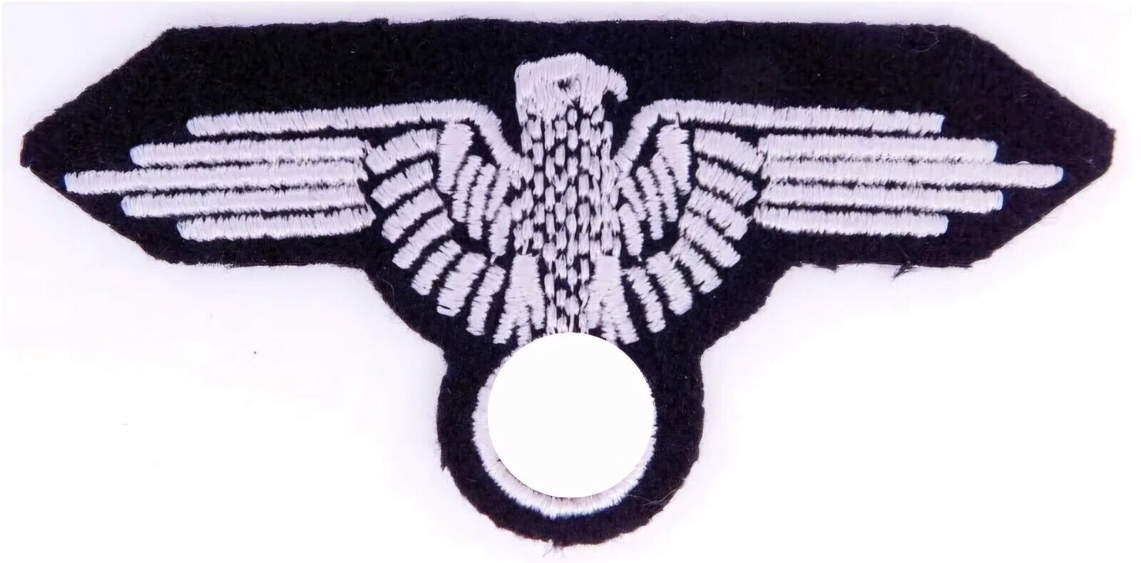 VINTAGE WW2 German Woven Cloth Original Uniform Patch Eagle