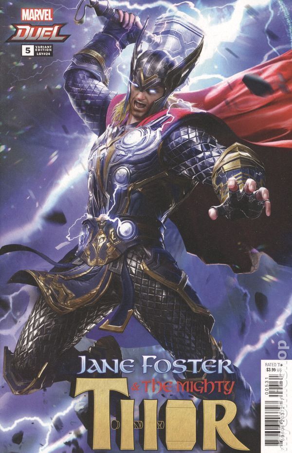 Jane Foster and the Mighty Thor #5C Netease Duel Variant VF 2022 Stock Image
