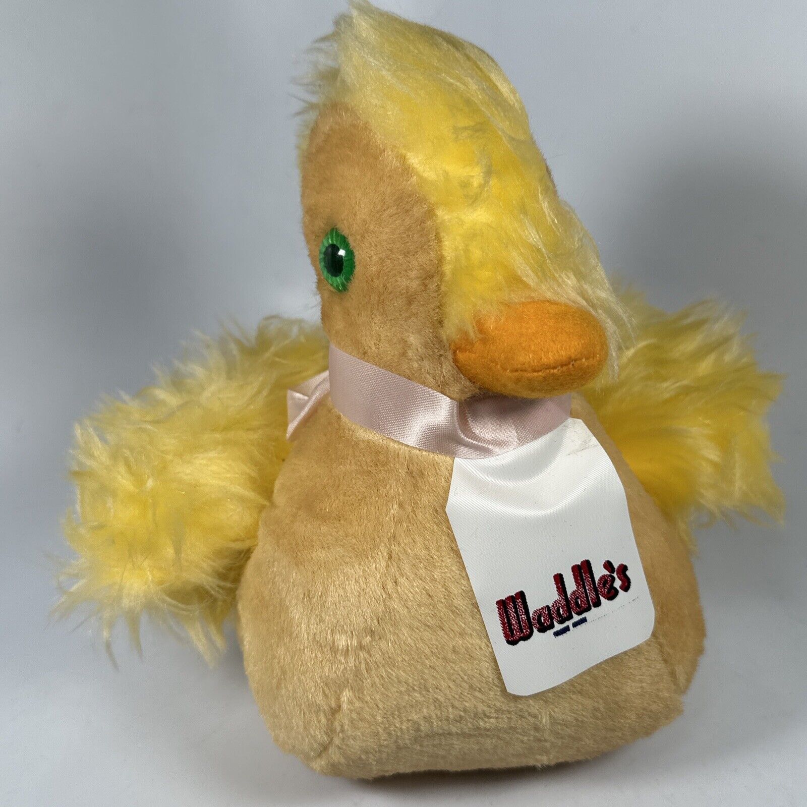 Vtg 1970’s Waddle’s Restaurant | Waddle The Duck Plush 8” Squeaks | Portland, OR
