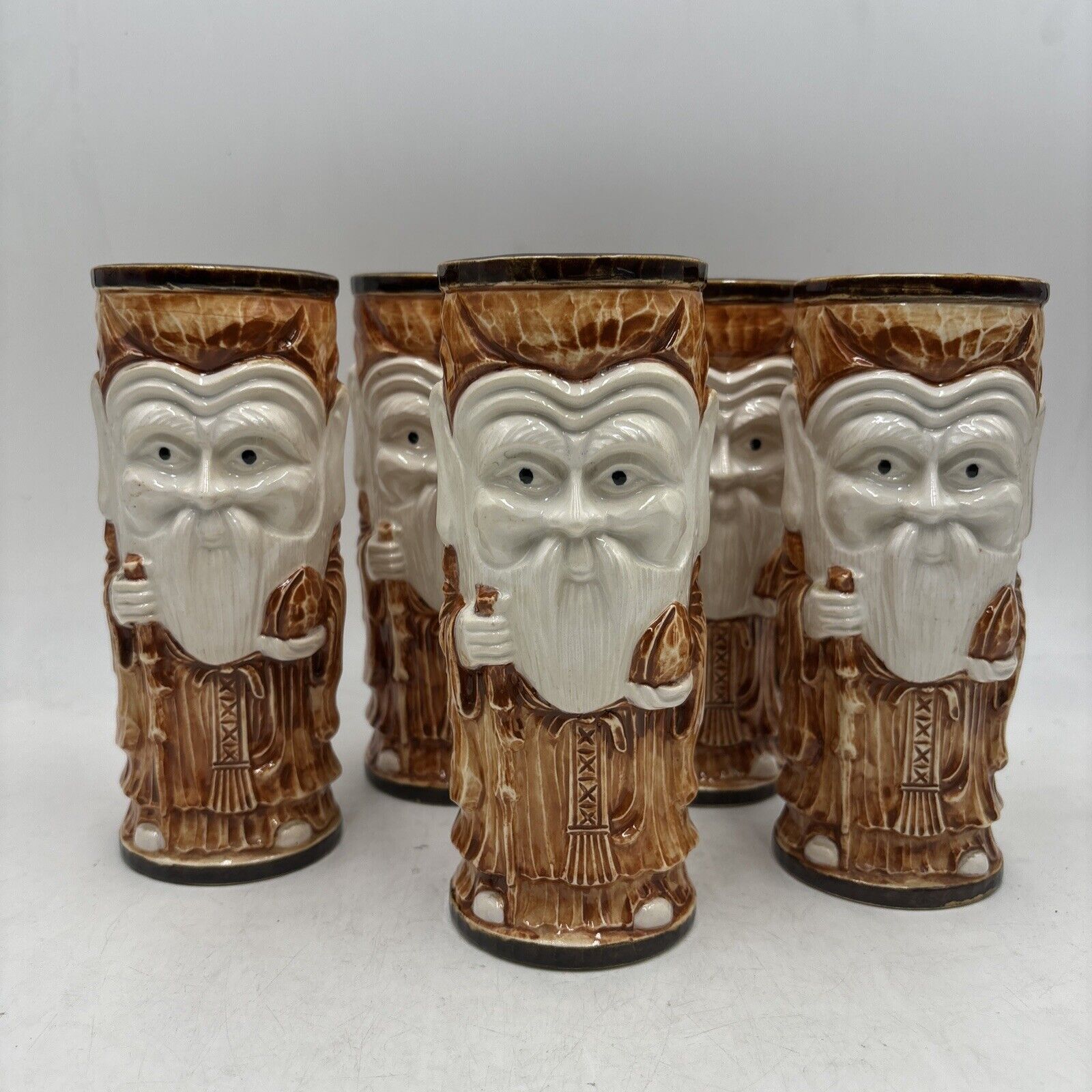 Vintage Four Seas Seattle “Old Man” Tiki Mug Made in Japan *5 Available READ*