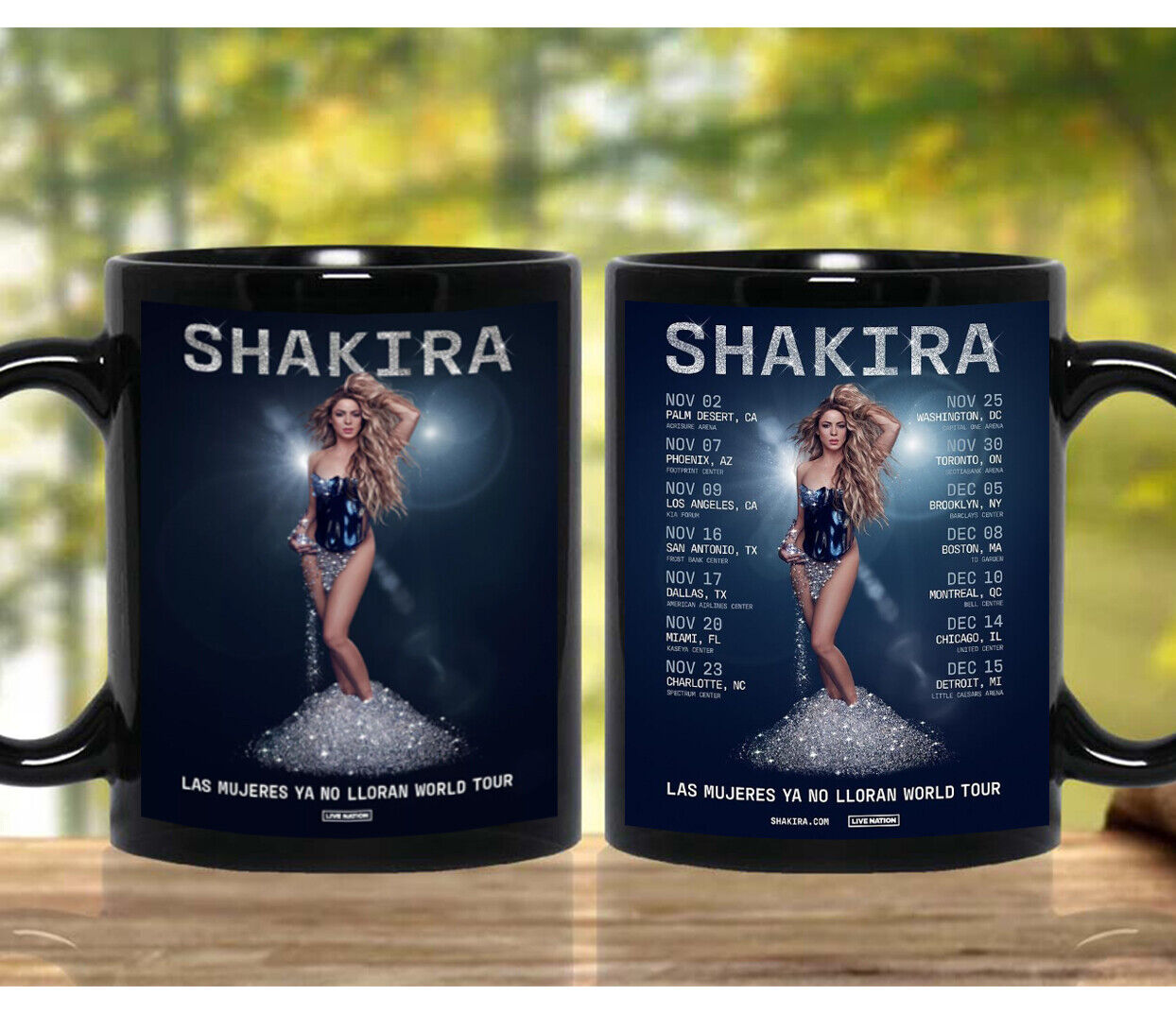 Shakira 2024 World Tour Coffee Mug