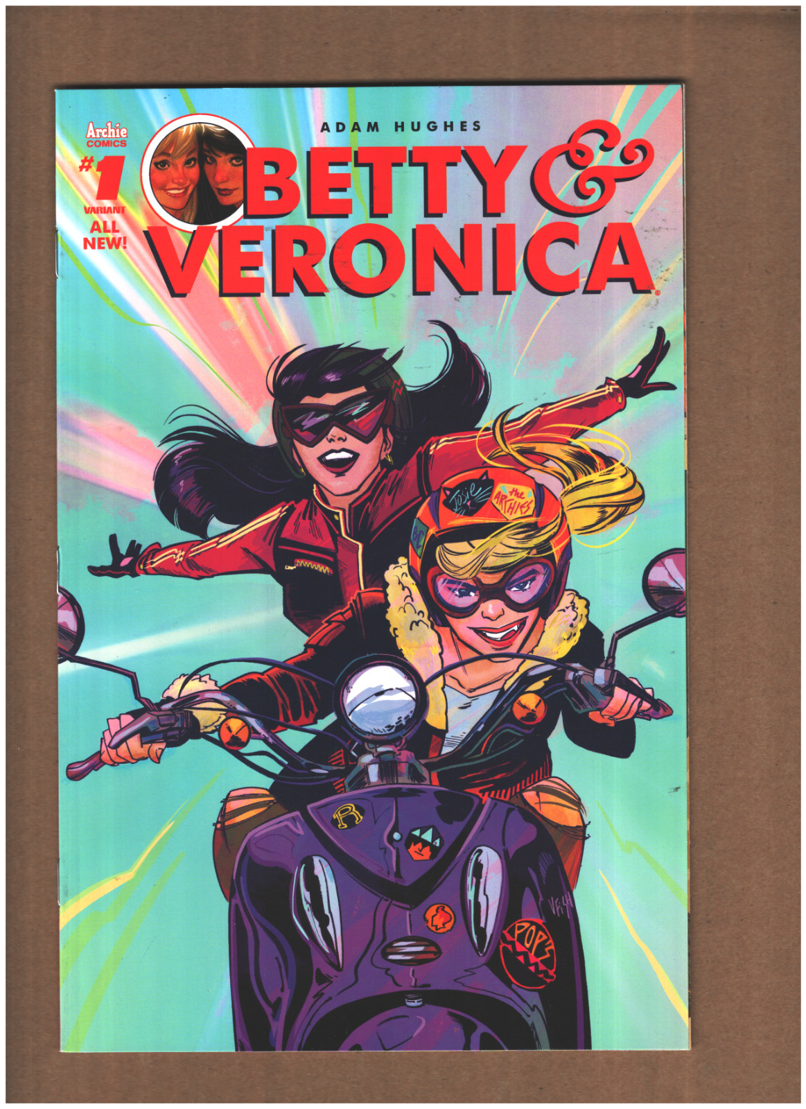 Betty & Veronica #1 Archie Comics 2016 Adam Hughes, Variant H Fish NM- 9.2