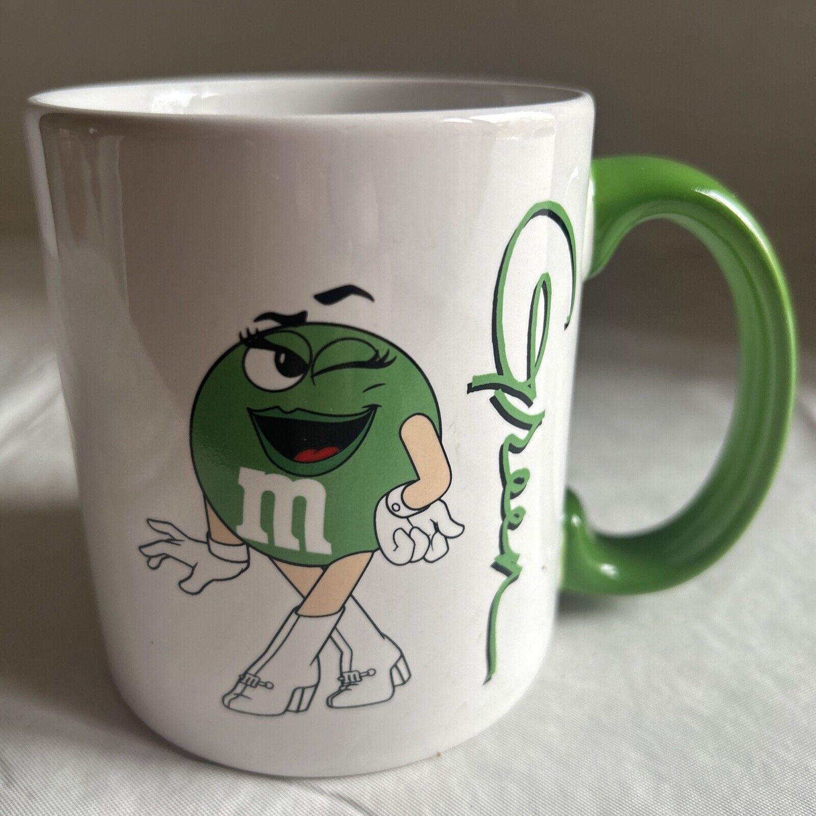 M&Ms Ms. Green Coffee Mug Mars, Inc. 2012