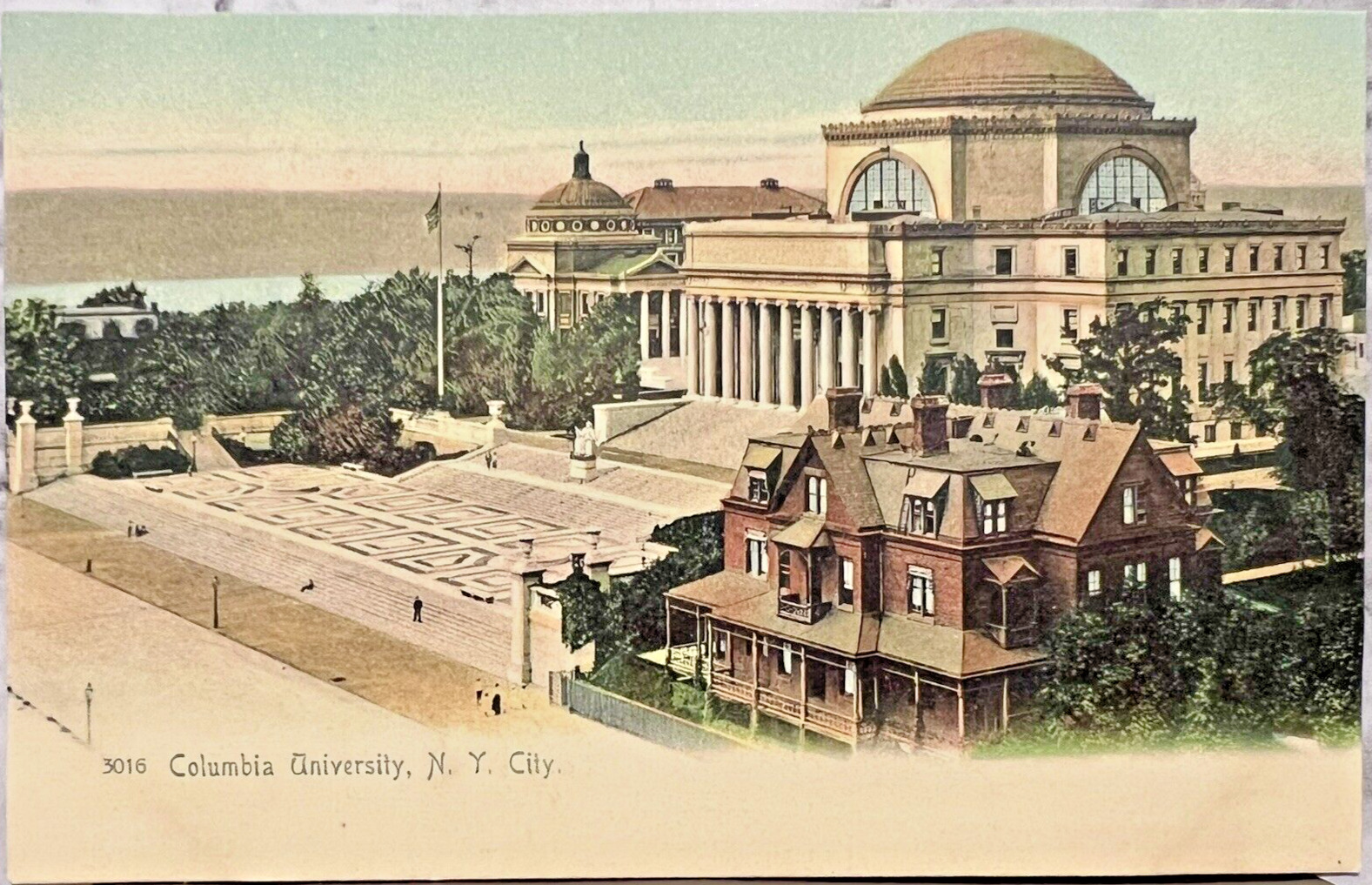 1903 NEW YORK CITY COLUMBIA UNIVERSITY Postcard UDB Ivy League College A3