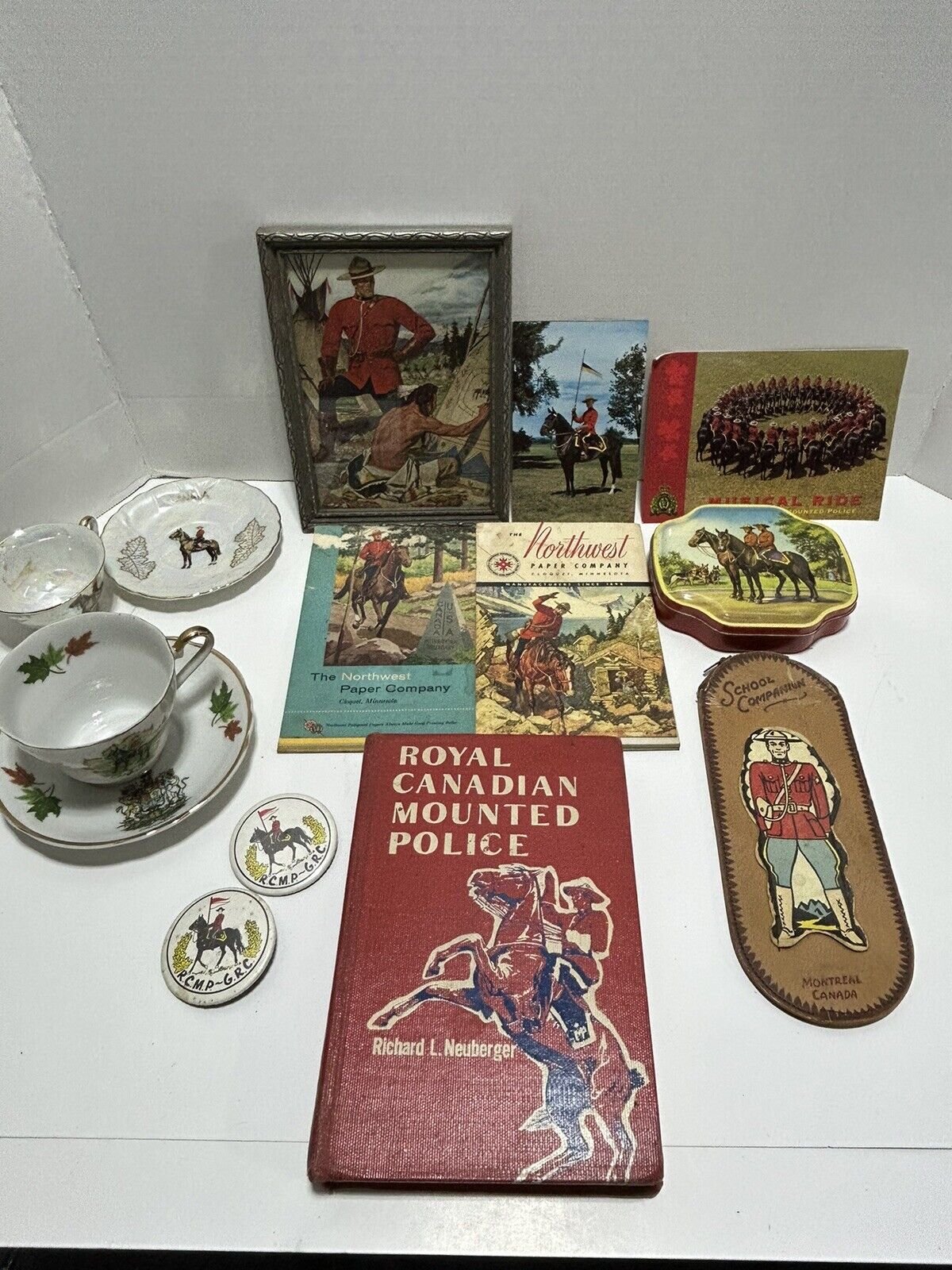 Vintage Royal Canadian Mountie Collection