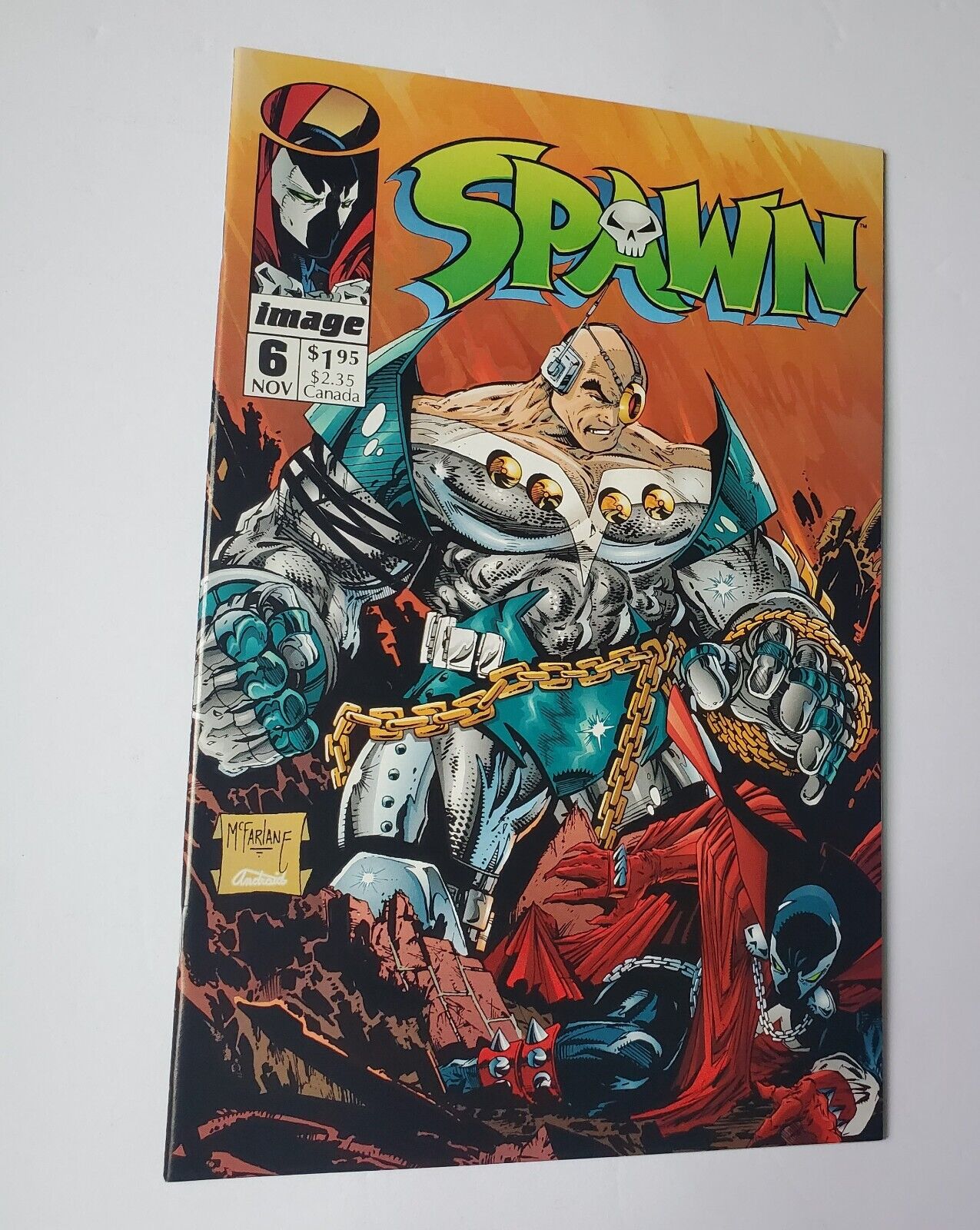 Spawn #6 NOVEMBER 1992 PAYBACK