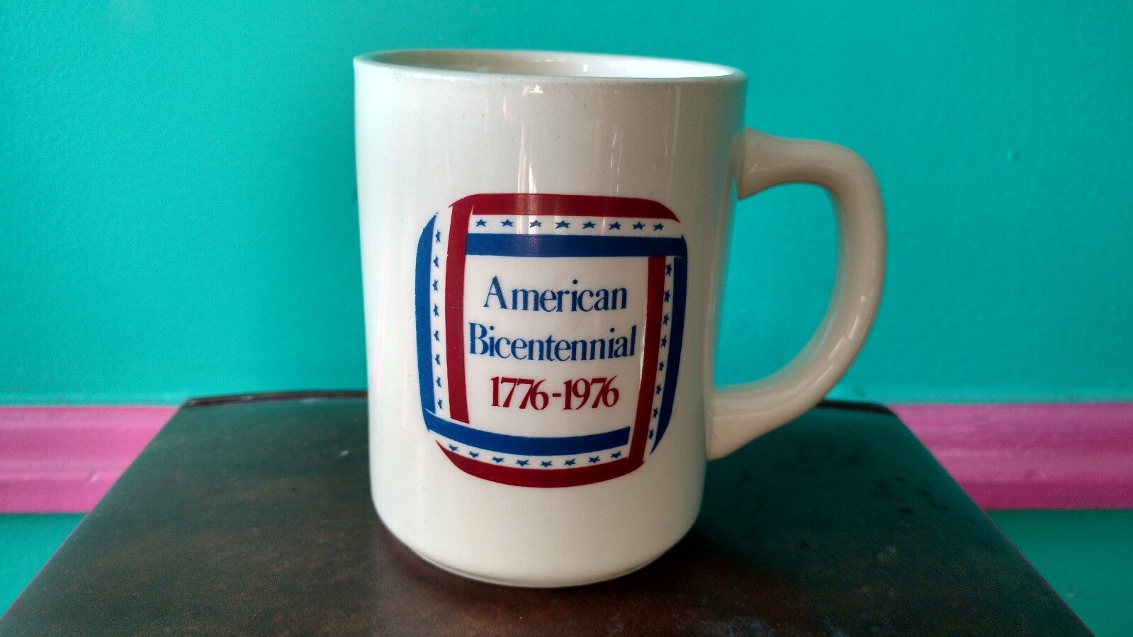 Vtg General Electric American Bicentennial 1776-1976 Coffee Mug
