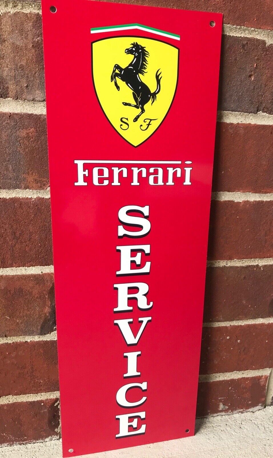Service Ferrari Supercar Racing  Reproduction Sign Garage Decor Sign