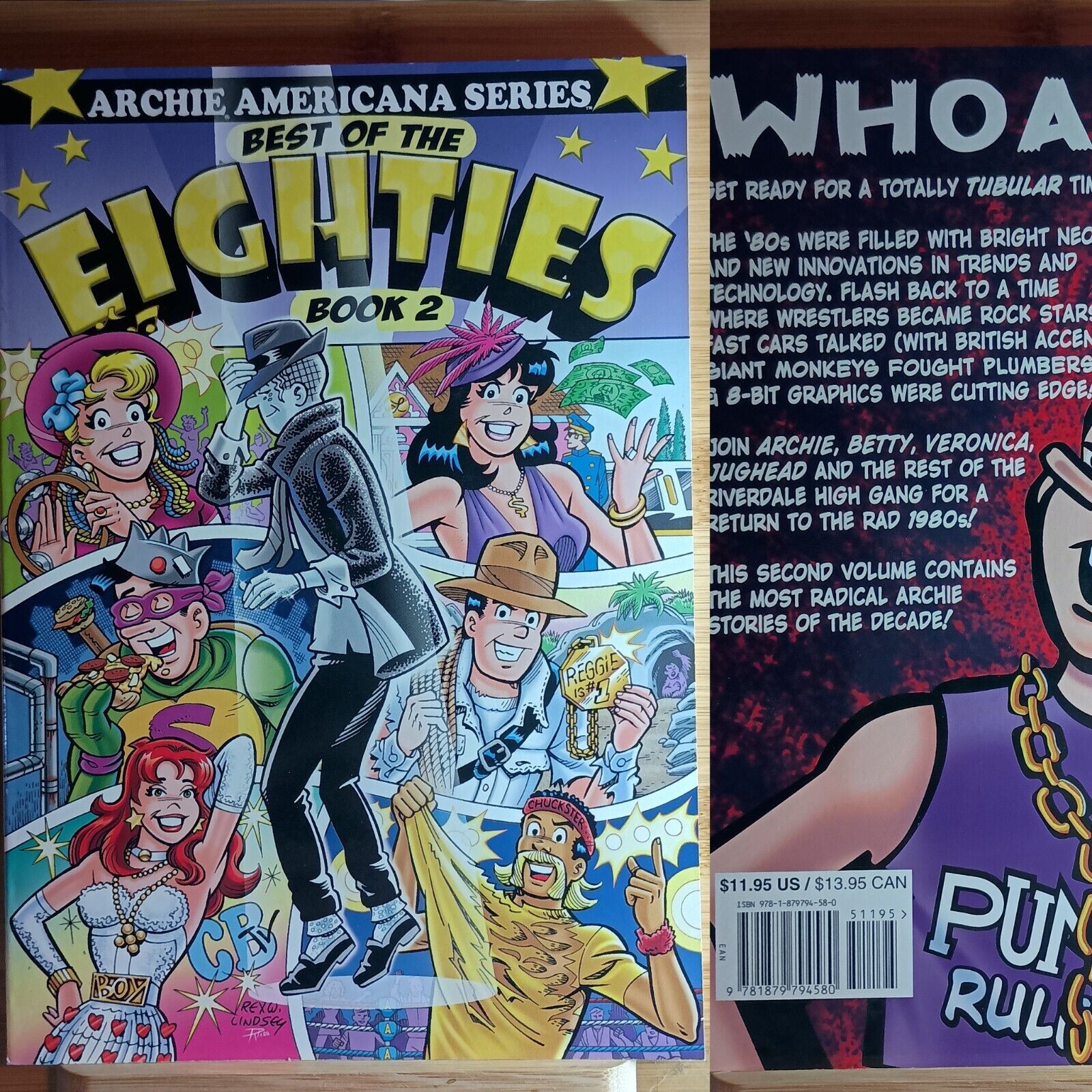 2010 Archie Comics Americana Series Best of the Eighties Book 2 TPB PNG
