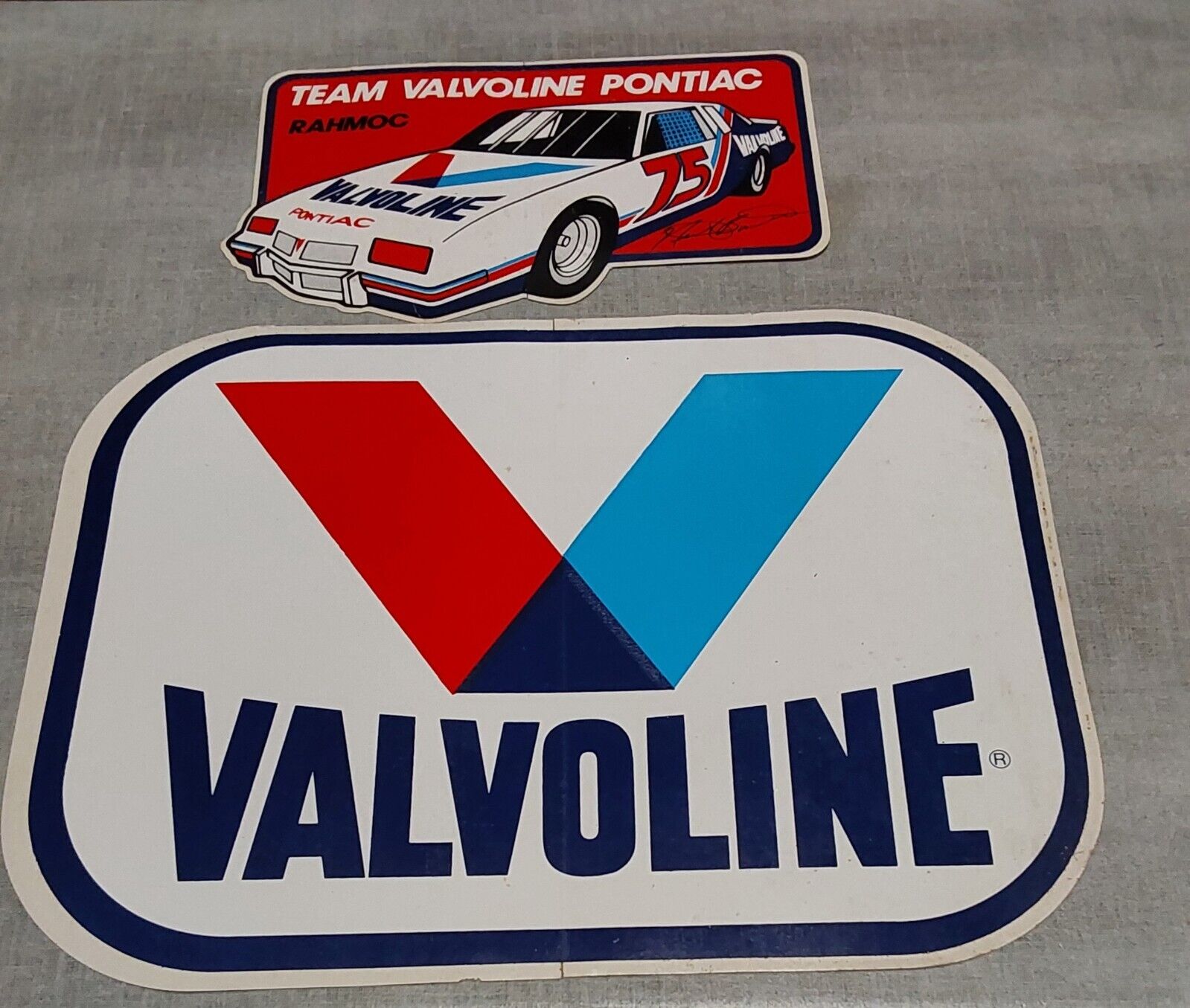 Lot of 2 Valvoline Decal Stickers