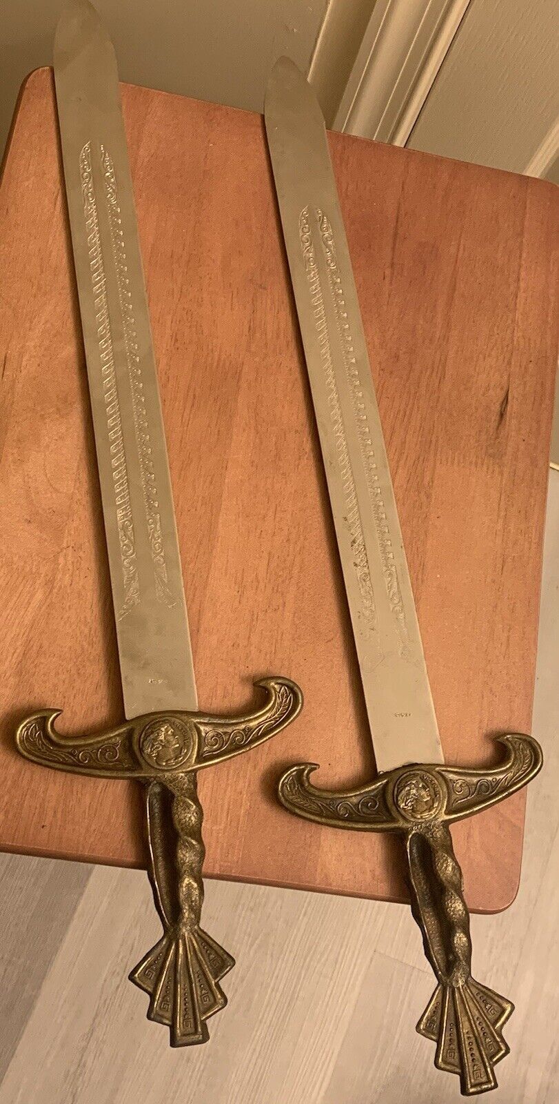 2 Vintage Victoria Daggers/Swords Italy