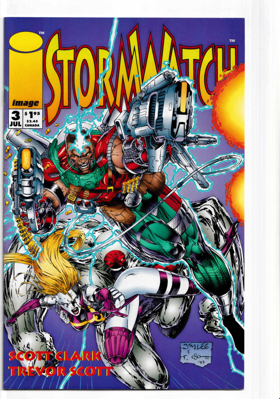 Stormwatch #3 (Jul 1993, Image)
