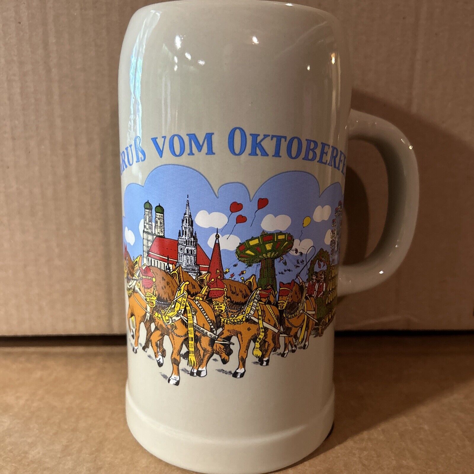 Octoberfest Stoneware Beer Mug Stein Gerus Bavaria Edition Germany
