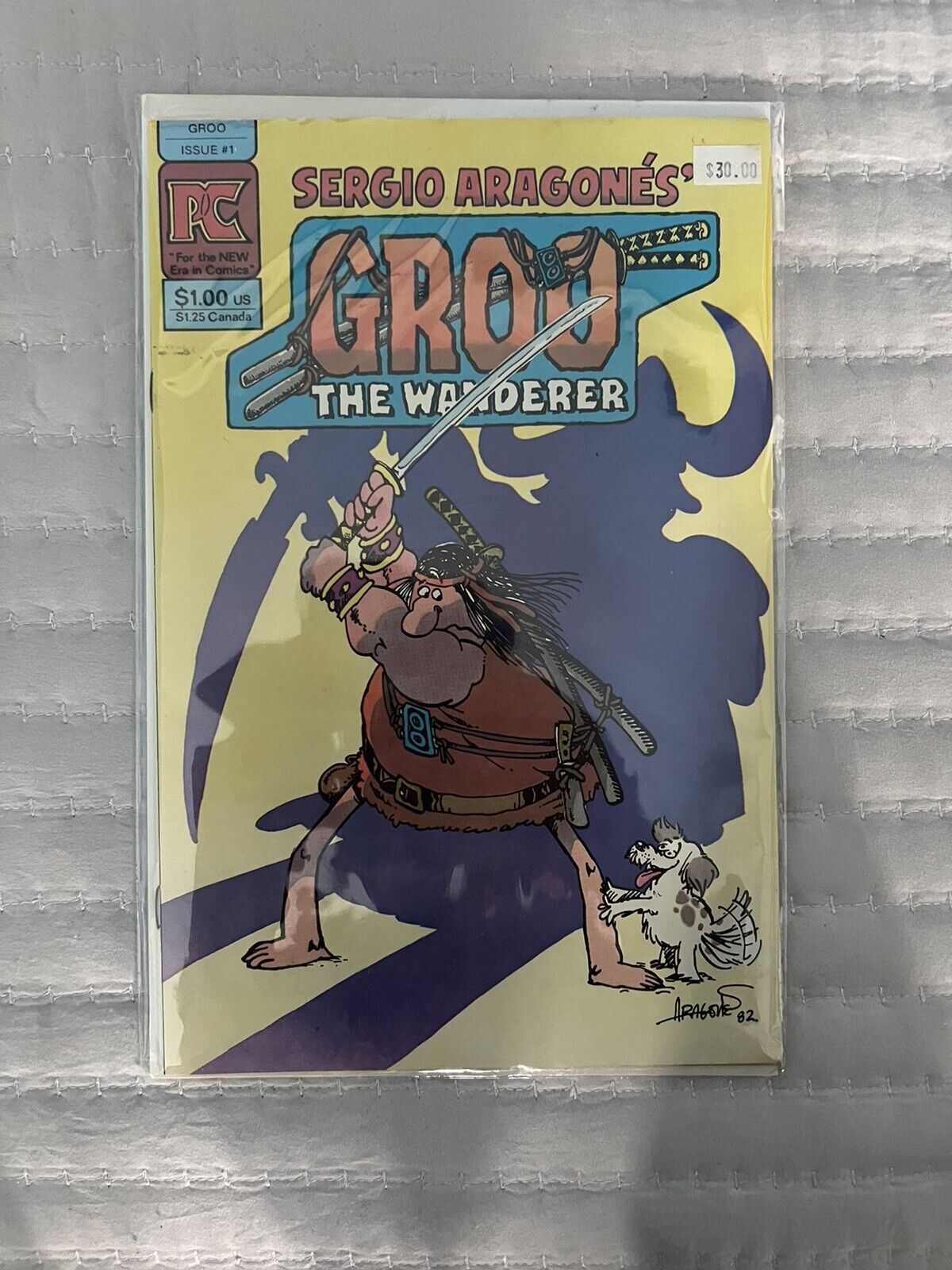 SERGIO ARAGONES: GROO THE WANDERER #1-8 COMPLETE Set 1982 Pacific Comics