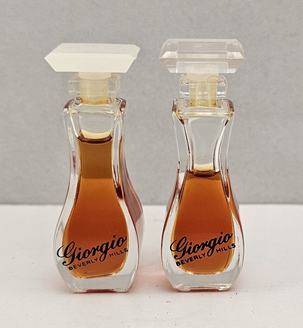 2 ~ Vintage Giorgio Beverly Hills Miniature Perfume