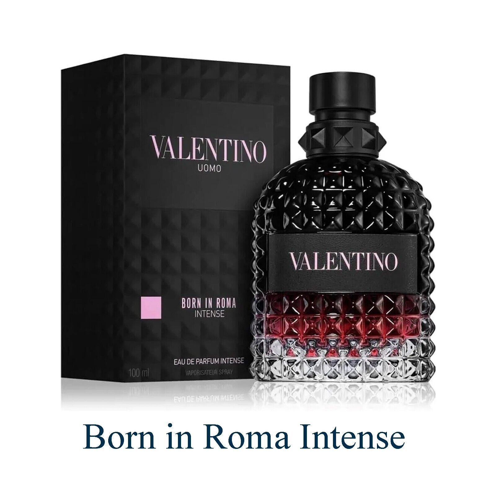 Valentino Uomo Born in Roma Intense 100ml /3.4 oz EDP Intense for Men New In Box