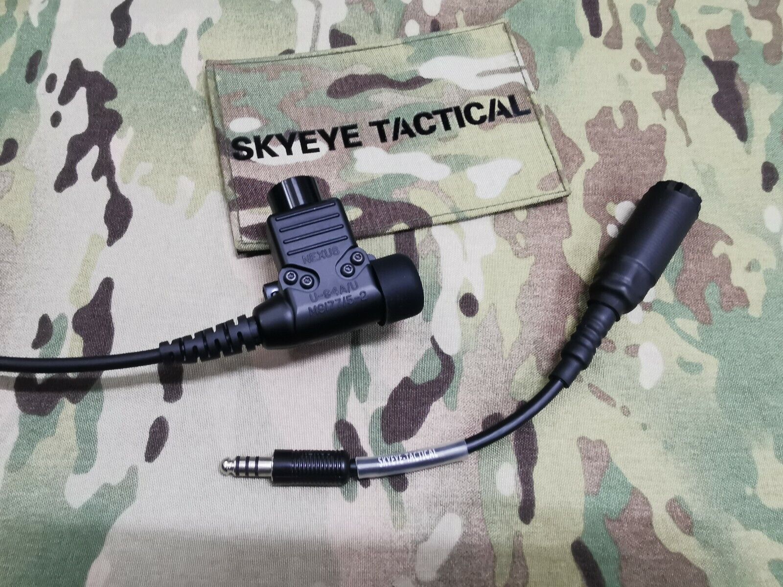 SKYEYE Tactical - TEA Low Noise Headset Adapter w/ ST-94V2 Amplified PTT Package