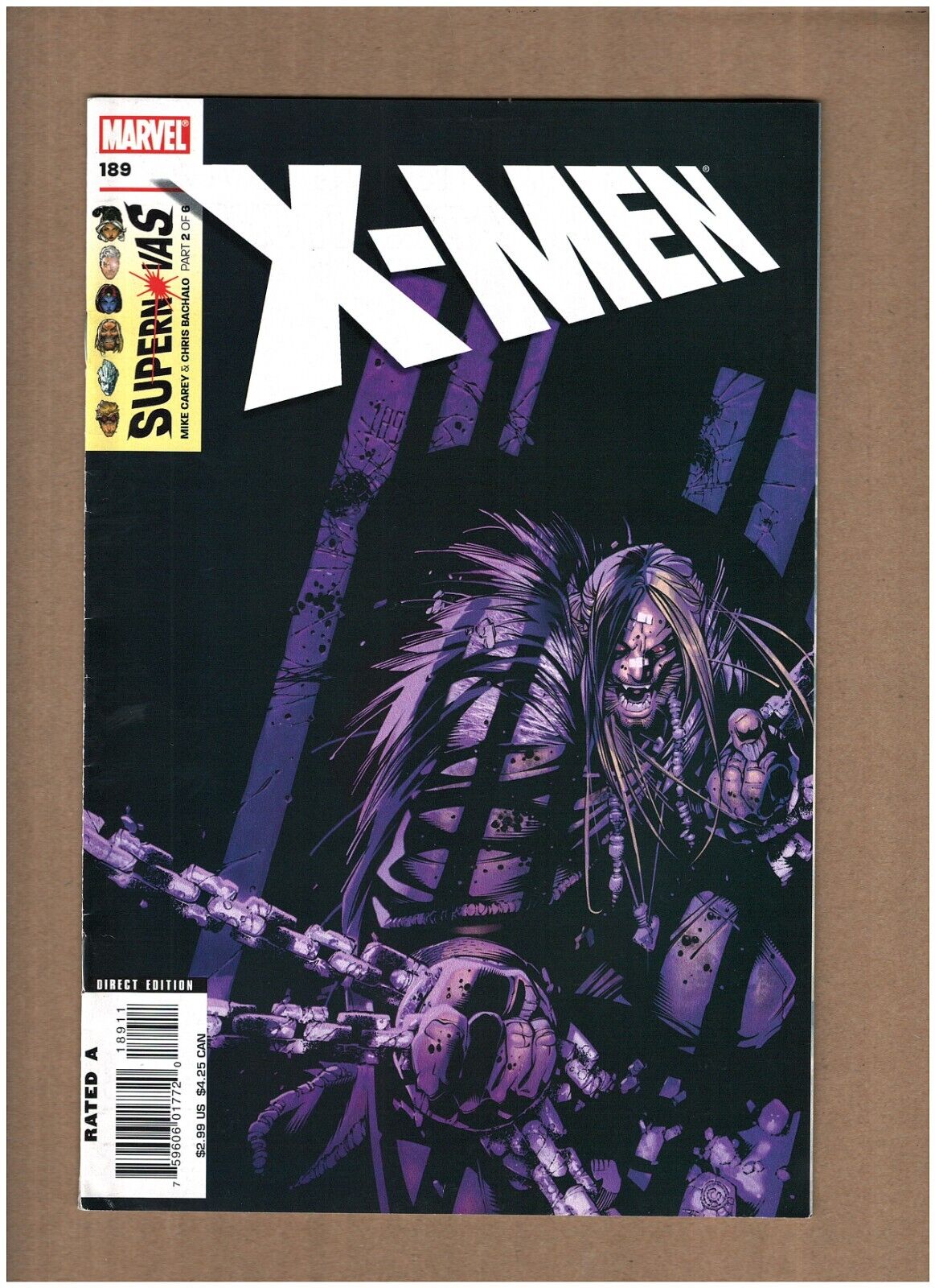 X-Men #189 Marvel Comics 2006 Supernovas Rogue VF 8.0