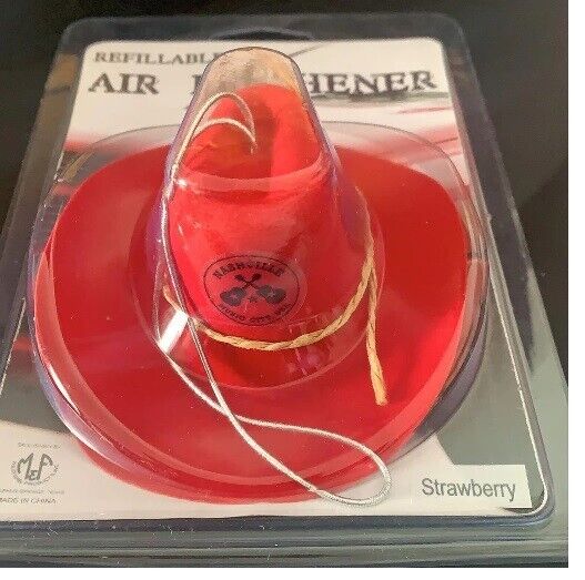 Red Cowboy Hat Ornament and Air Freshener