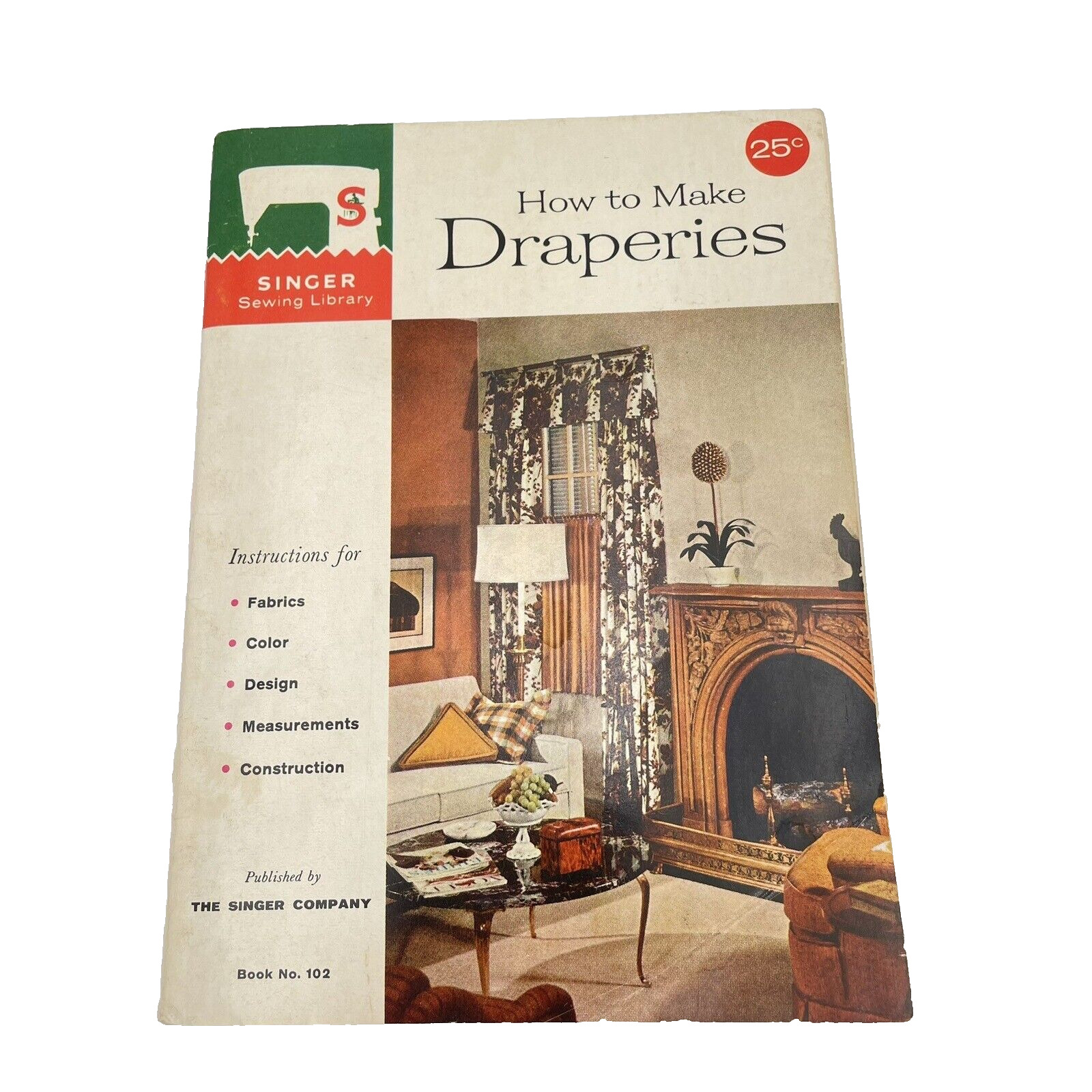 Singer “How To Make Draperies” Book No. 102 VINTAGE